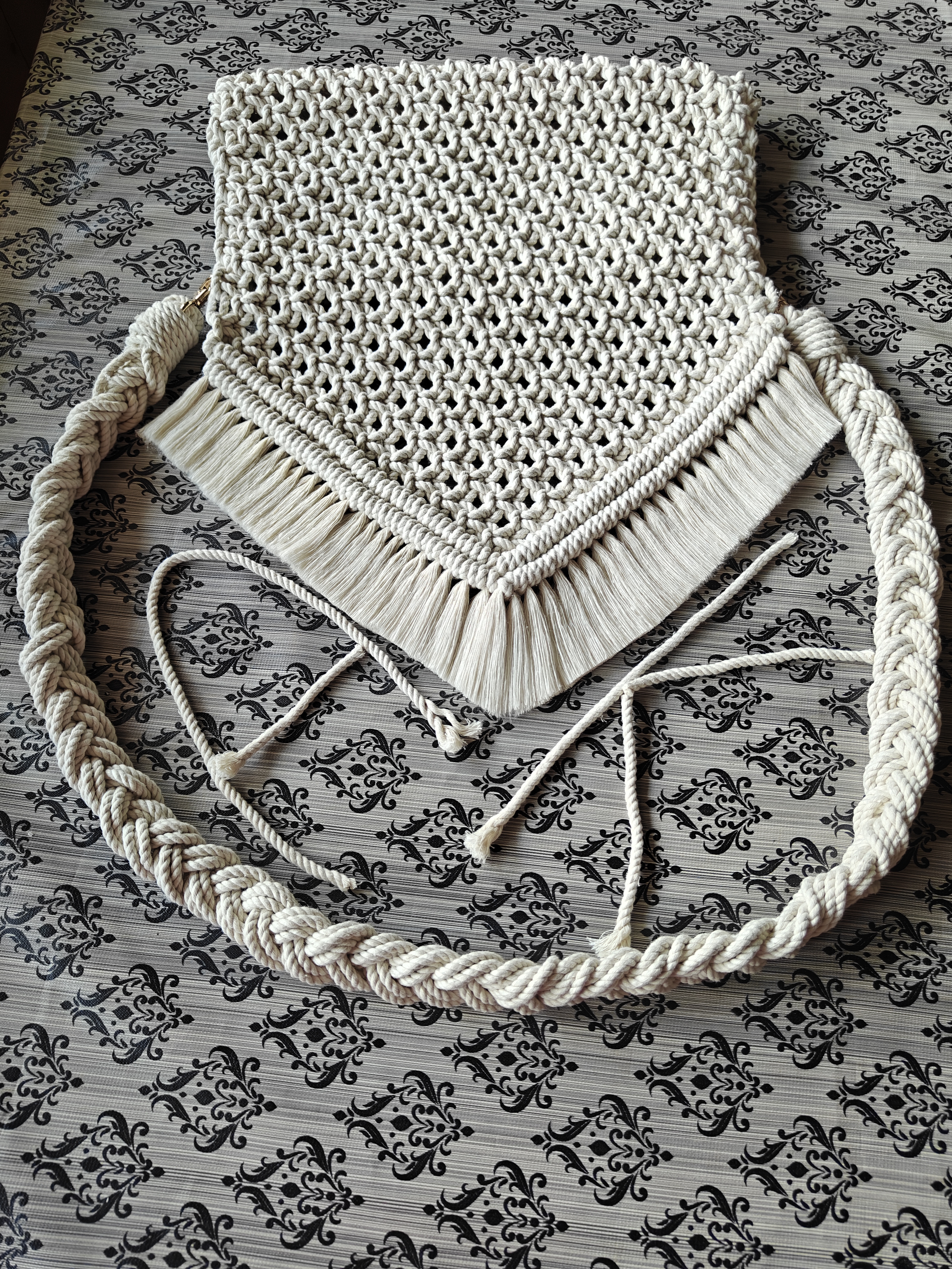 Handmade Macrame Sling Bag