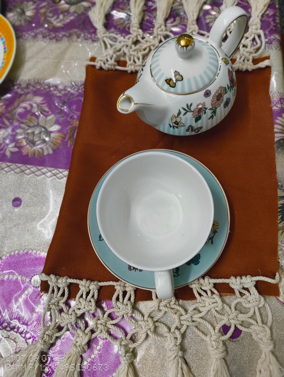 Handcrafted Macrame Table Mat