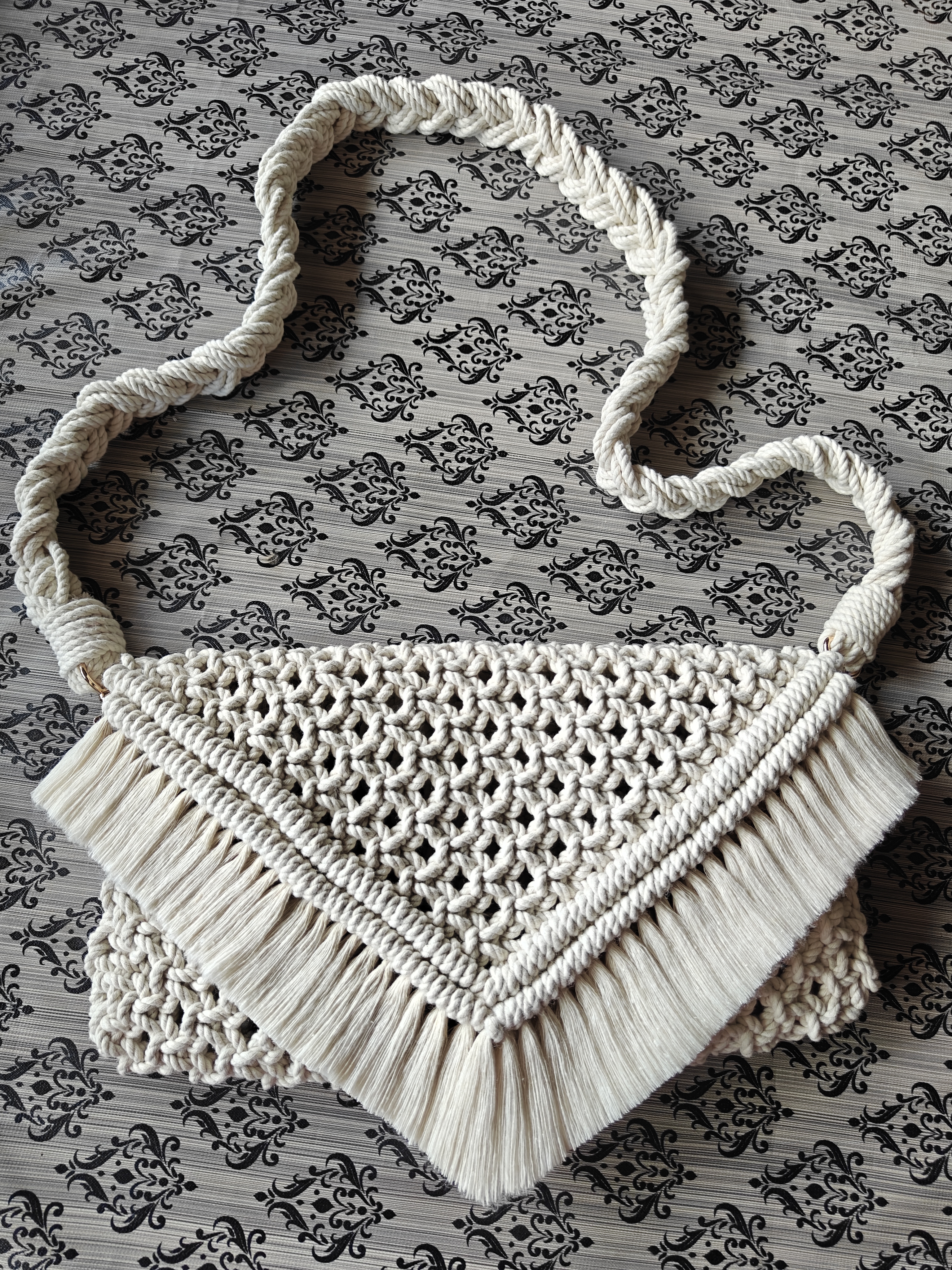 Handmade Macrame Sling Bag