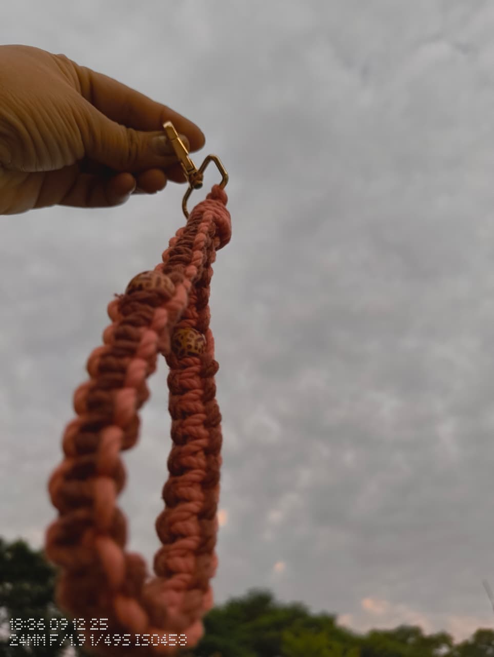 Handmade Macrame Wrist Strap