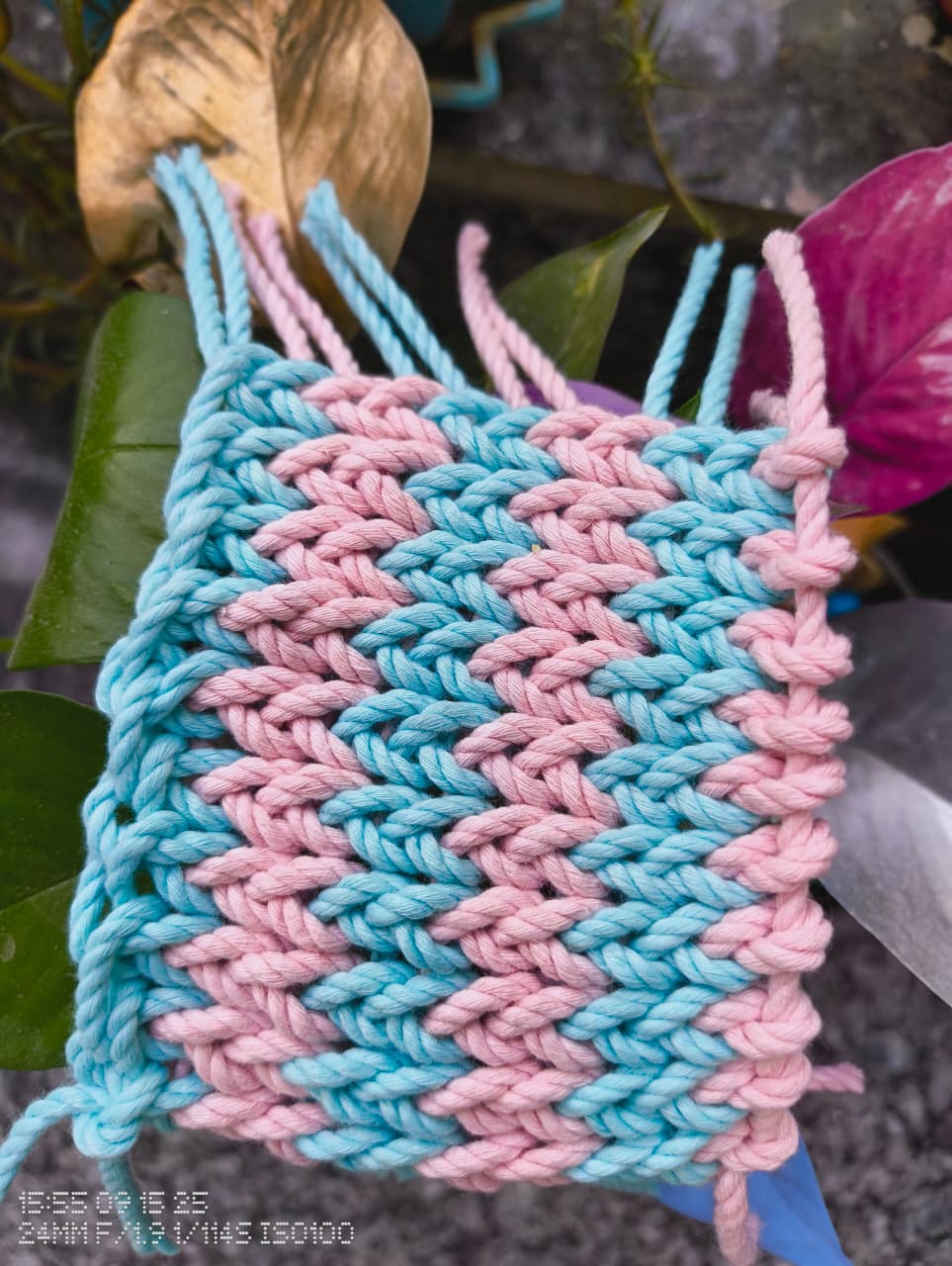 Handmade Knitted Coaster