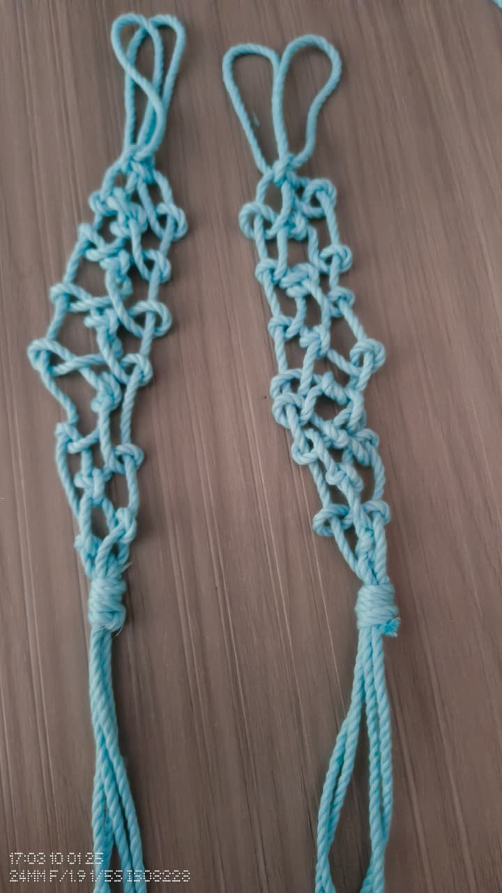 Handmade Macrame Curtain Tieback Combo