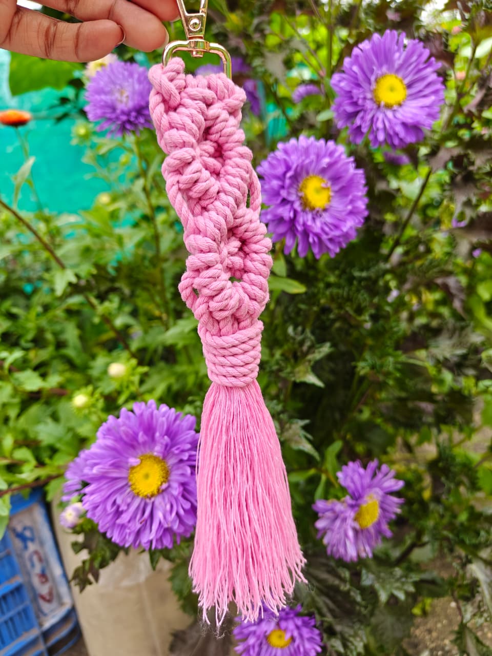 Handmade Macrame Keychain