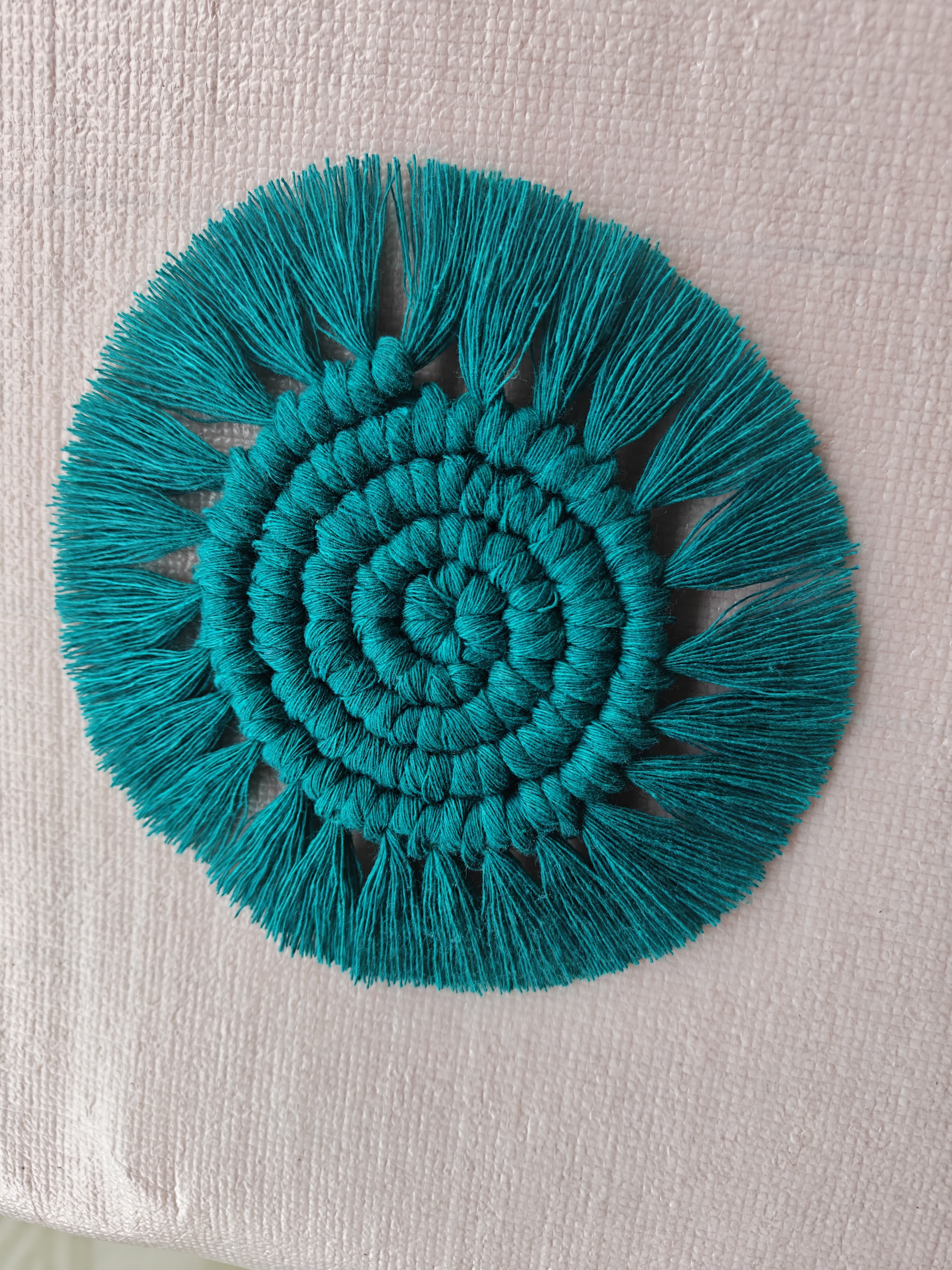 Handmade Macrame Coaster