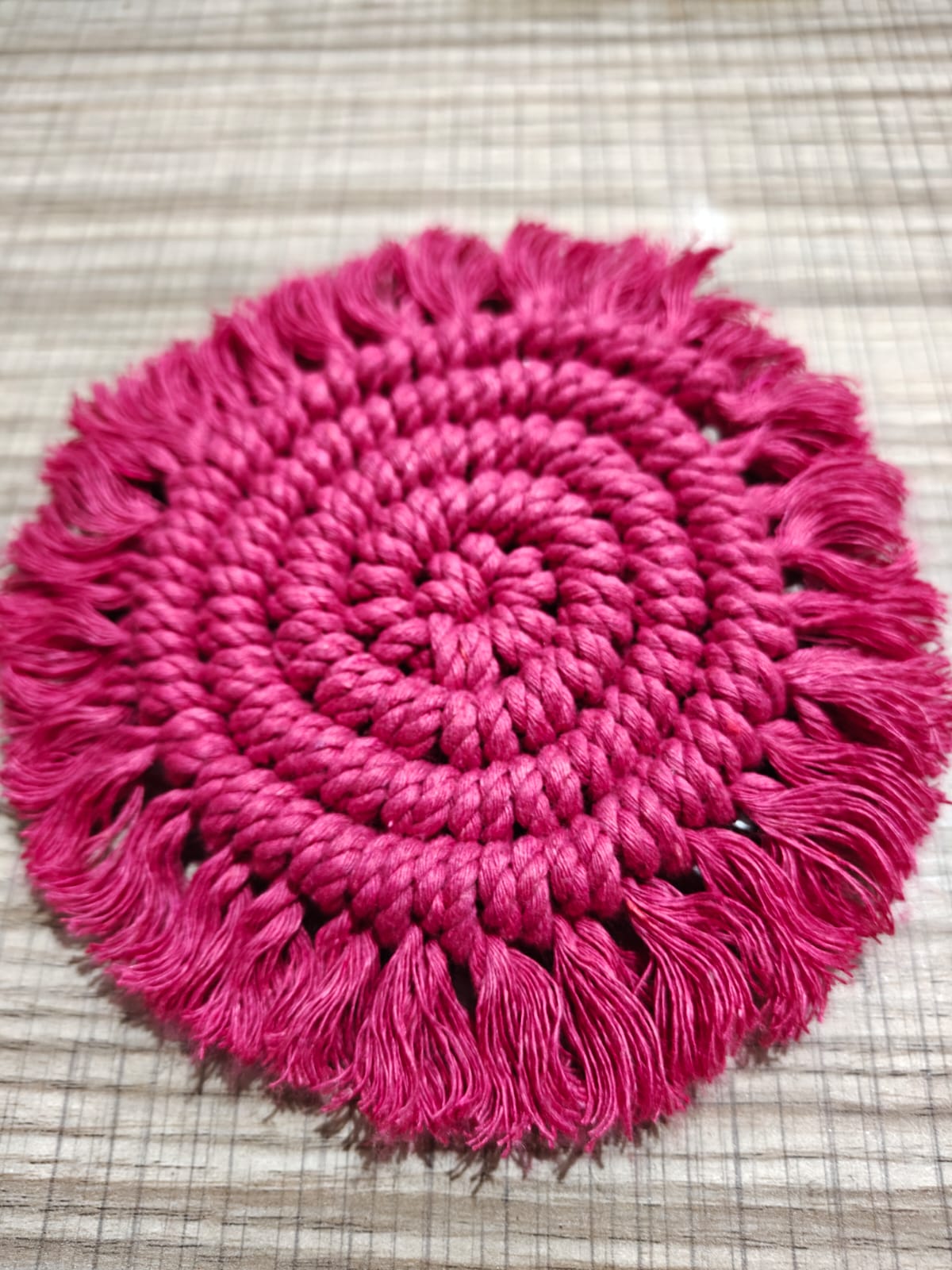 Handmade Macrame Coaster