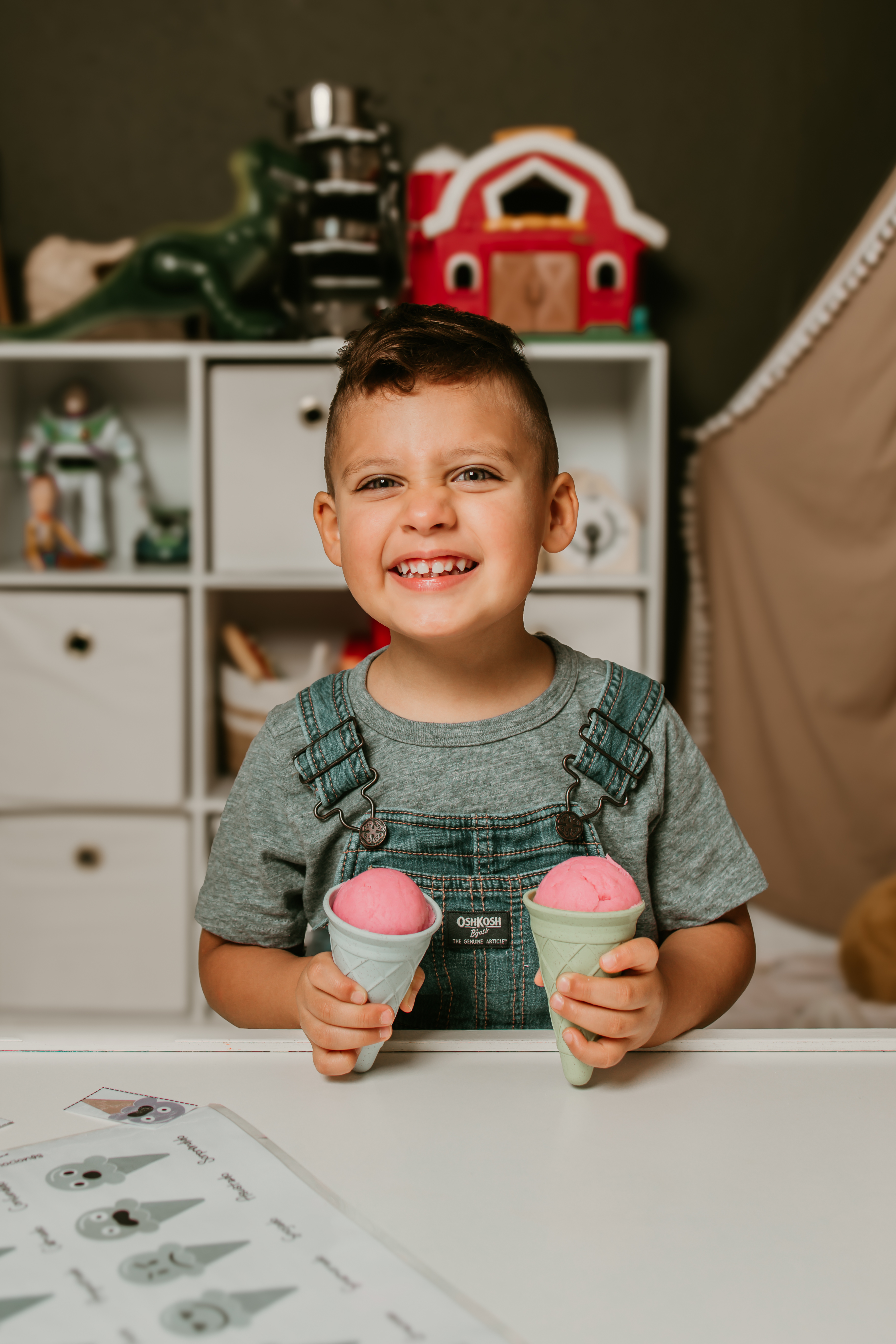 Kit Sensorial Fiesta de Helados + Cuadernillo 43 páginas