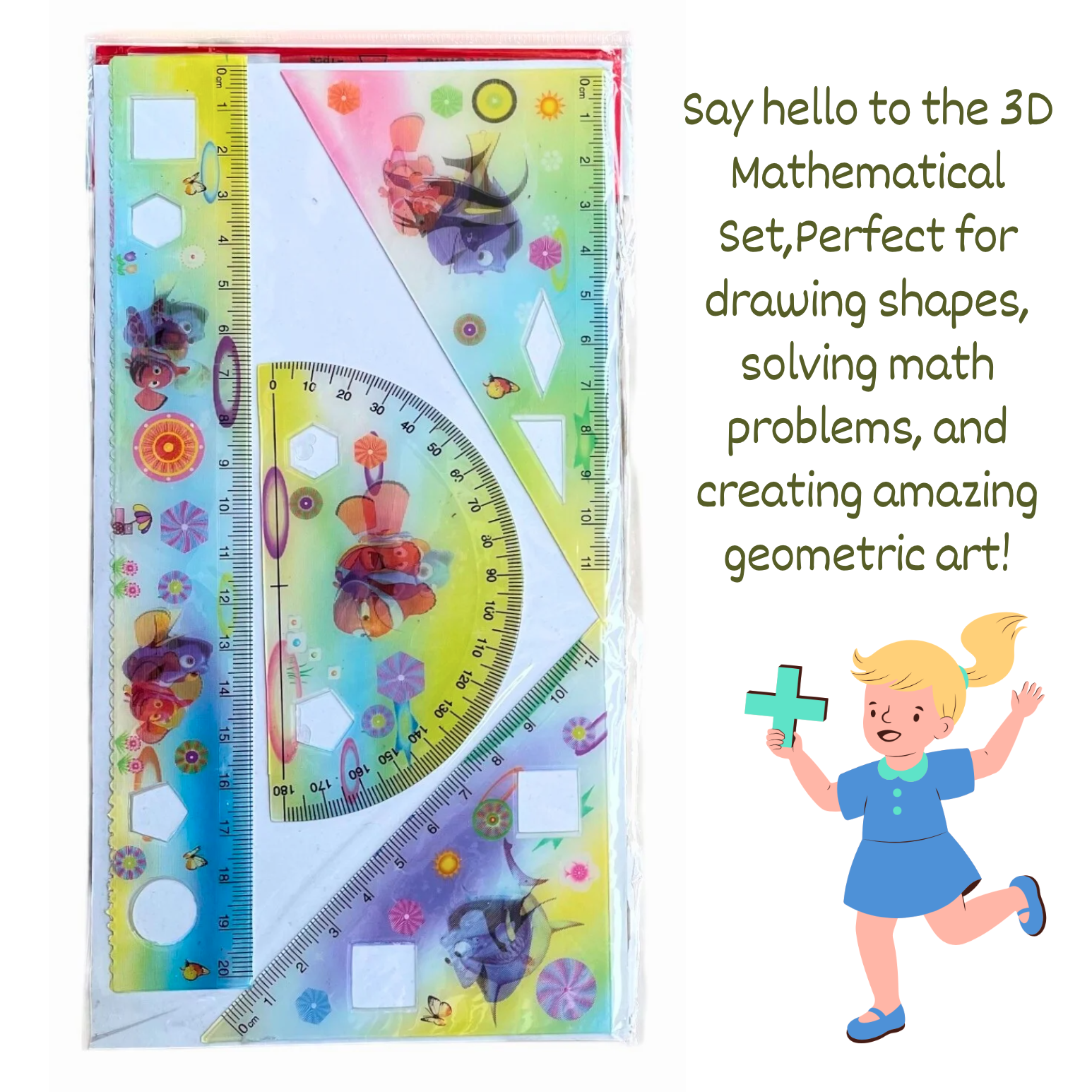 Affordable 6 Pcs Disney Cartoon Birthday Return Gift Set Under Rs. 50 – Stationery Pencil Box Combo