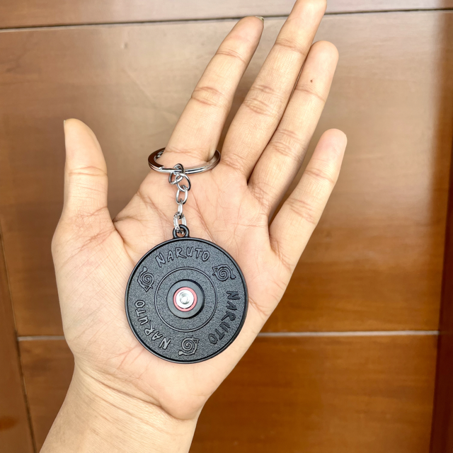 Anime Keychain | Metal Spinning Keychain | Anime Keyring | Perfect Keychain For Anime Lover | Keyring for Cars, Bikes | Keychain for Boys