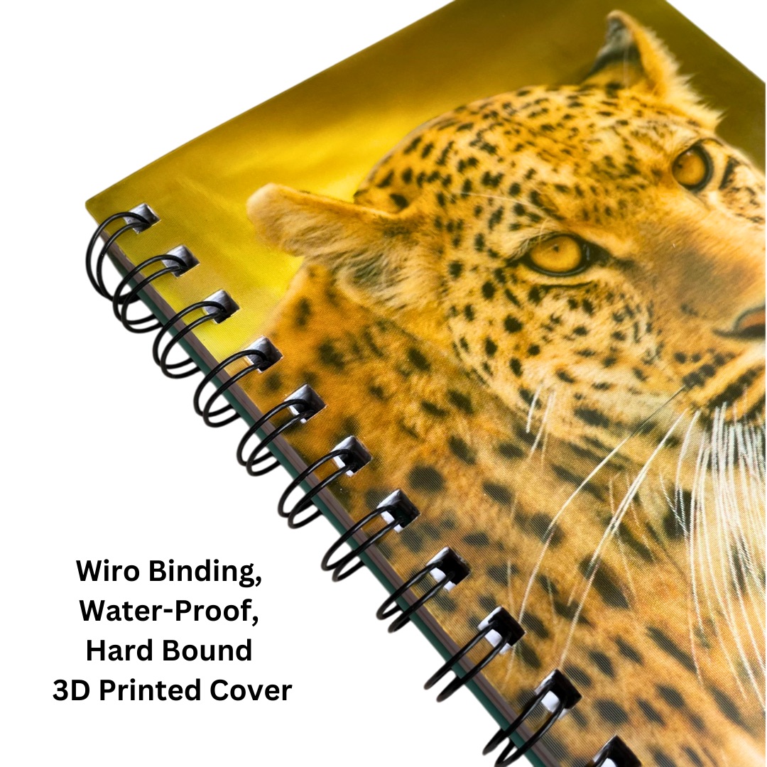 Spiral-bound notebooks A5 Size 3d Design ( Random Print )