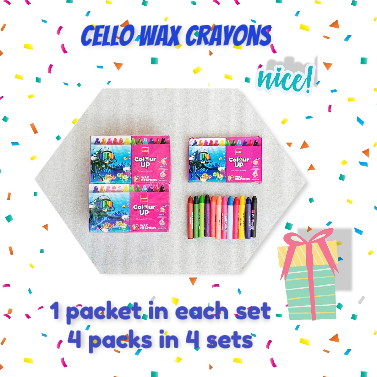 Colour Up Oil Pastels Set