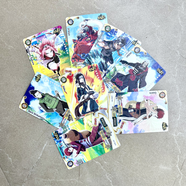 Naruto Anime Trading Cards Set - 3 packs