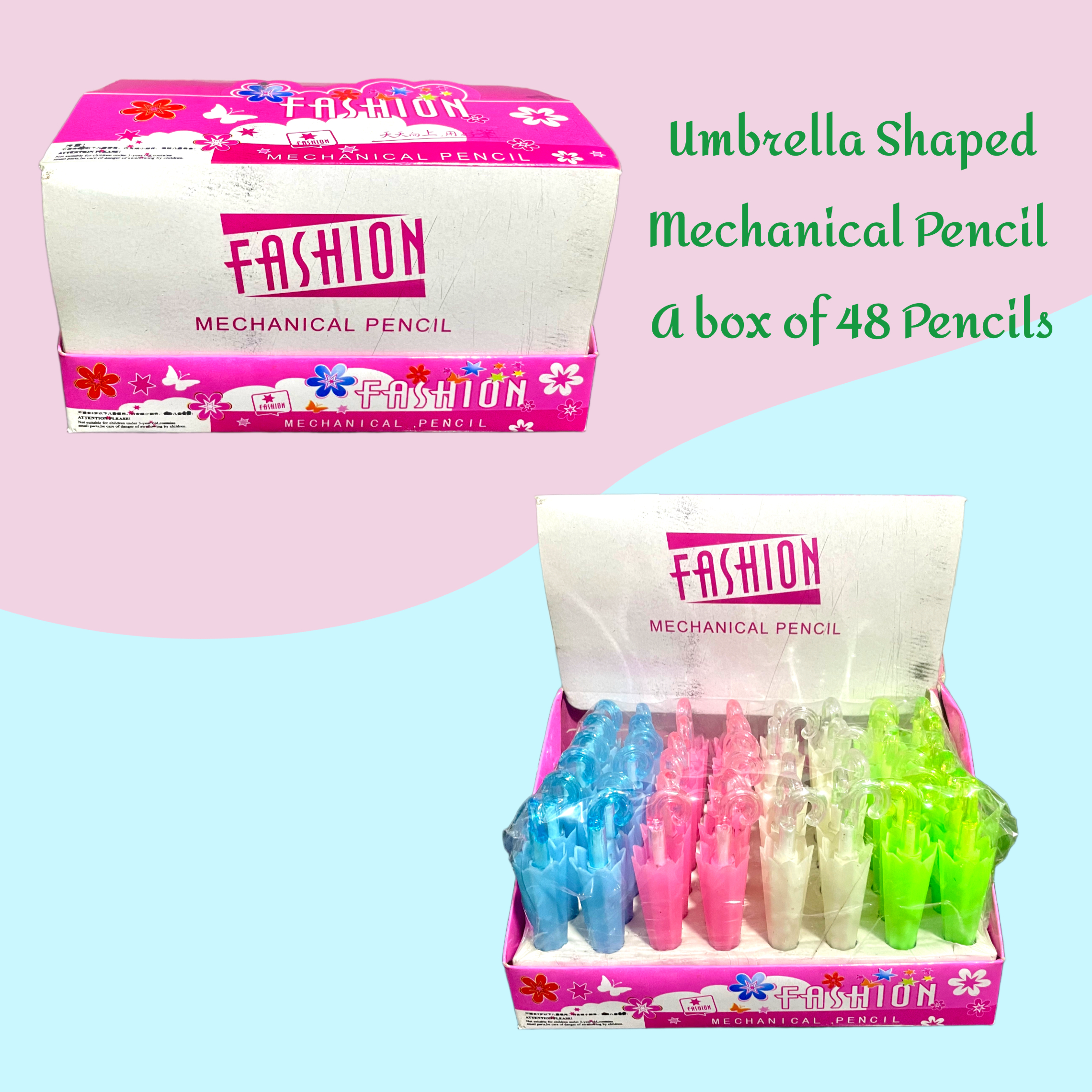 Cute Umbrella Shaped Pencils