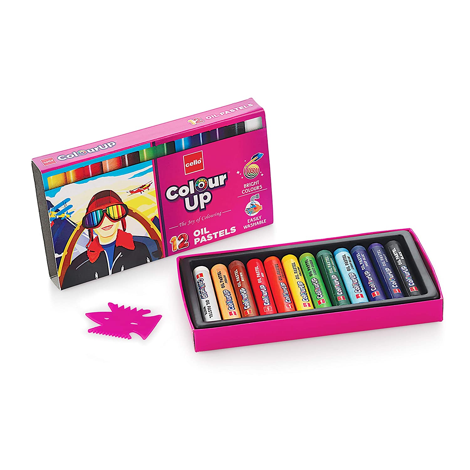 Colour Up Oil Pastels Set