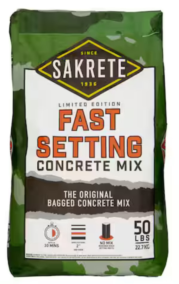 Sakrete Fast Setting Concrete Mix