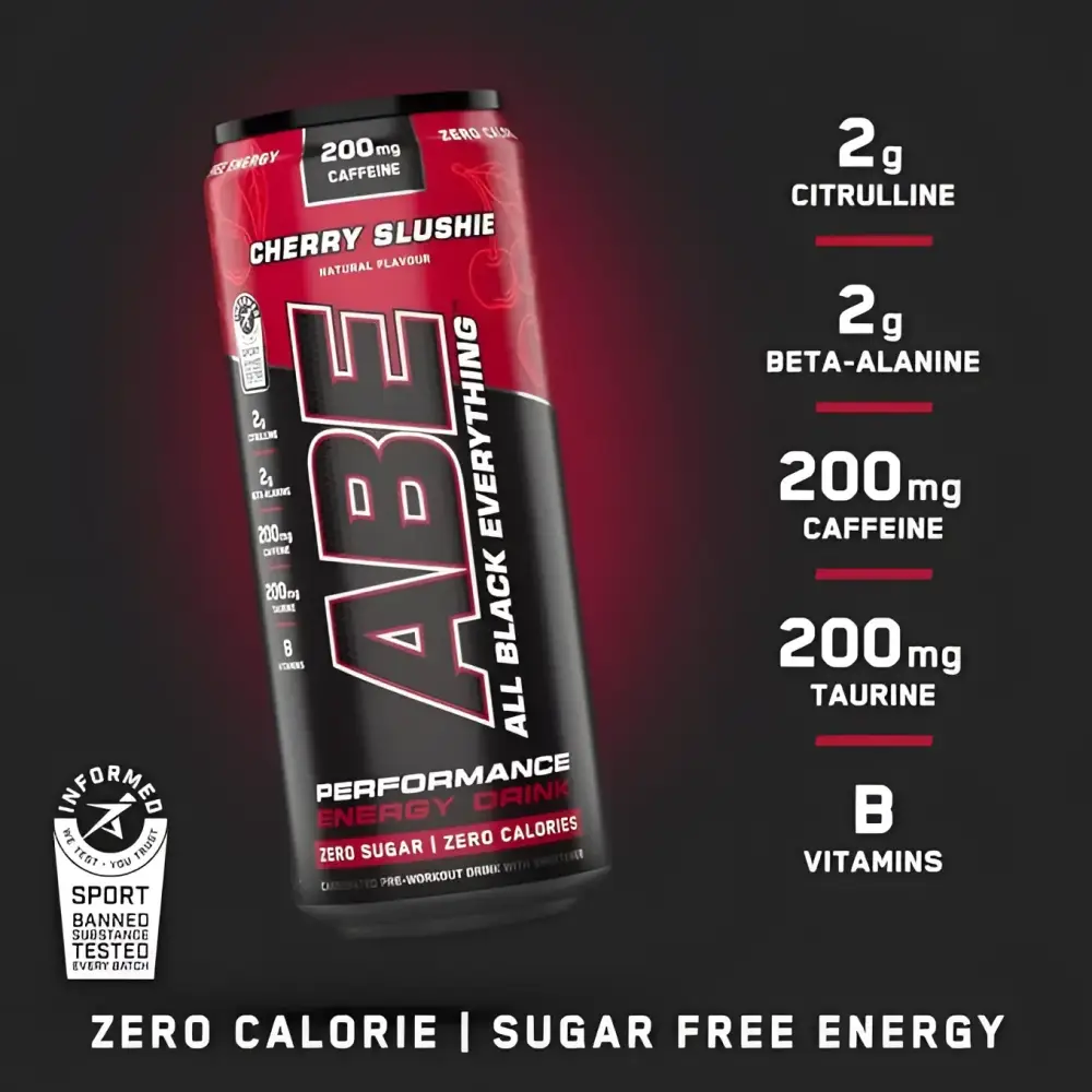 ABE Energy Drink – Ultimate Pre-Workout Boost