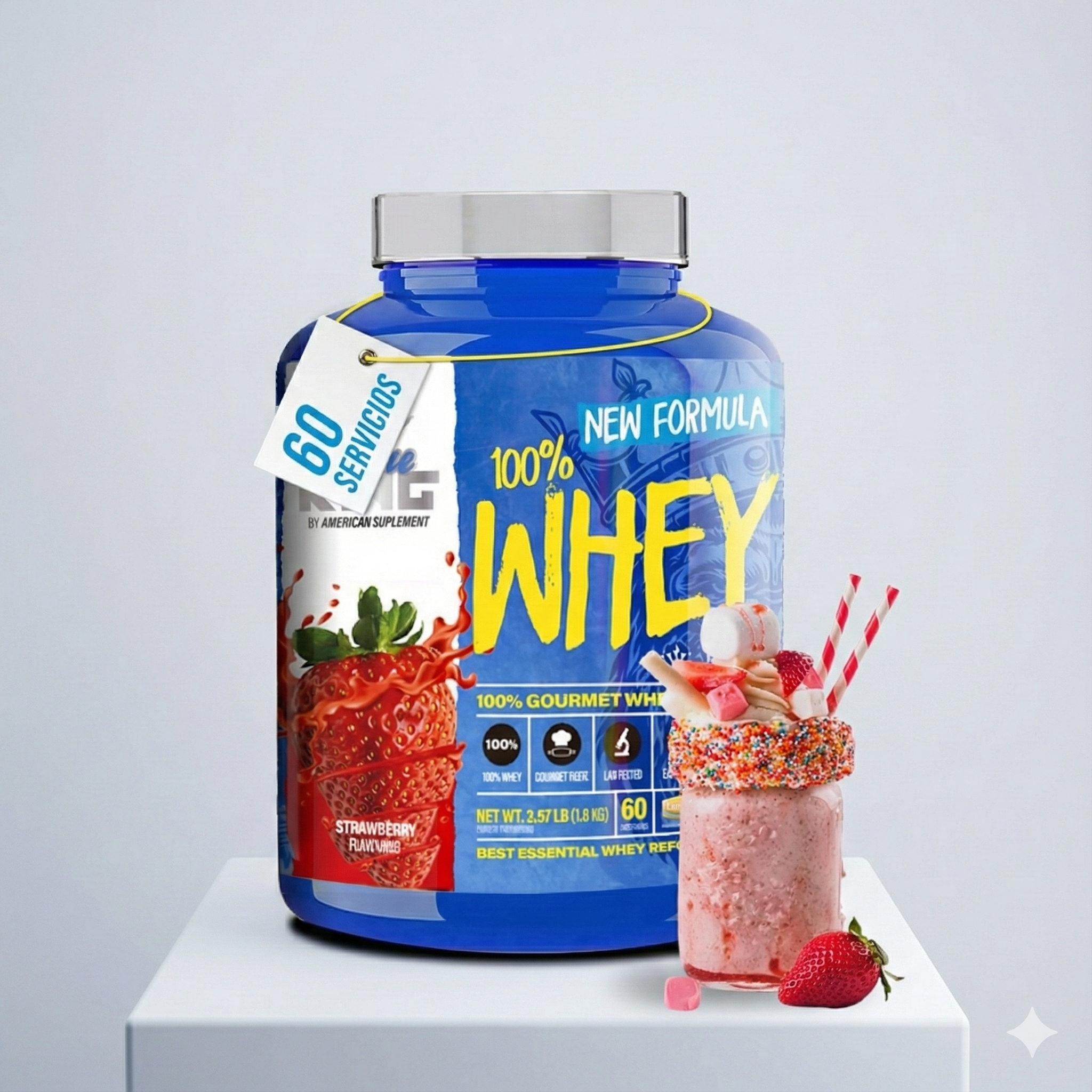 Blue King Whey Protein 1.8kg