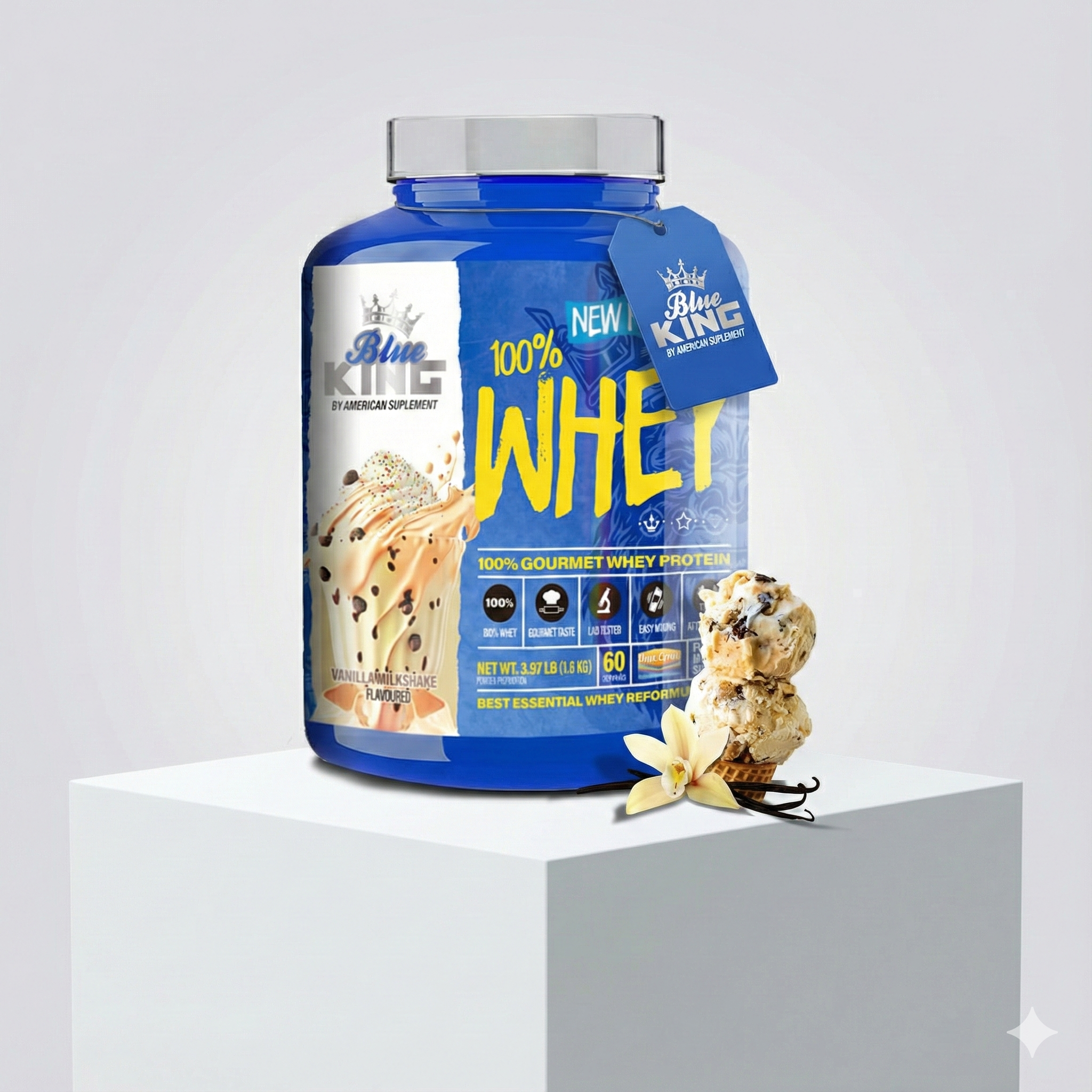 Blue King Whey Protein 1.8kg