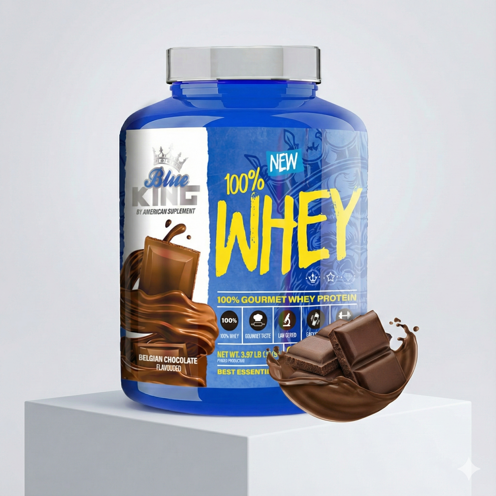 Blue King Whey Protein 1.8kg