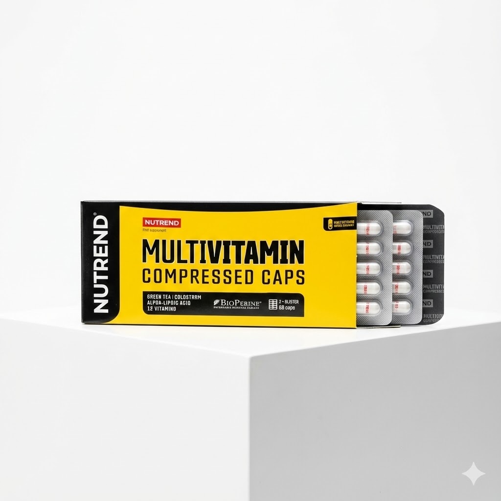 Multivitamin Nutrend Compressed Caps BioPerine 60caps