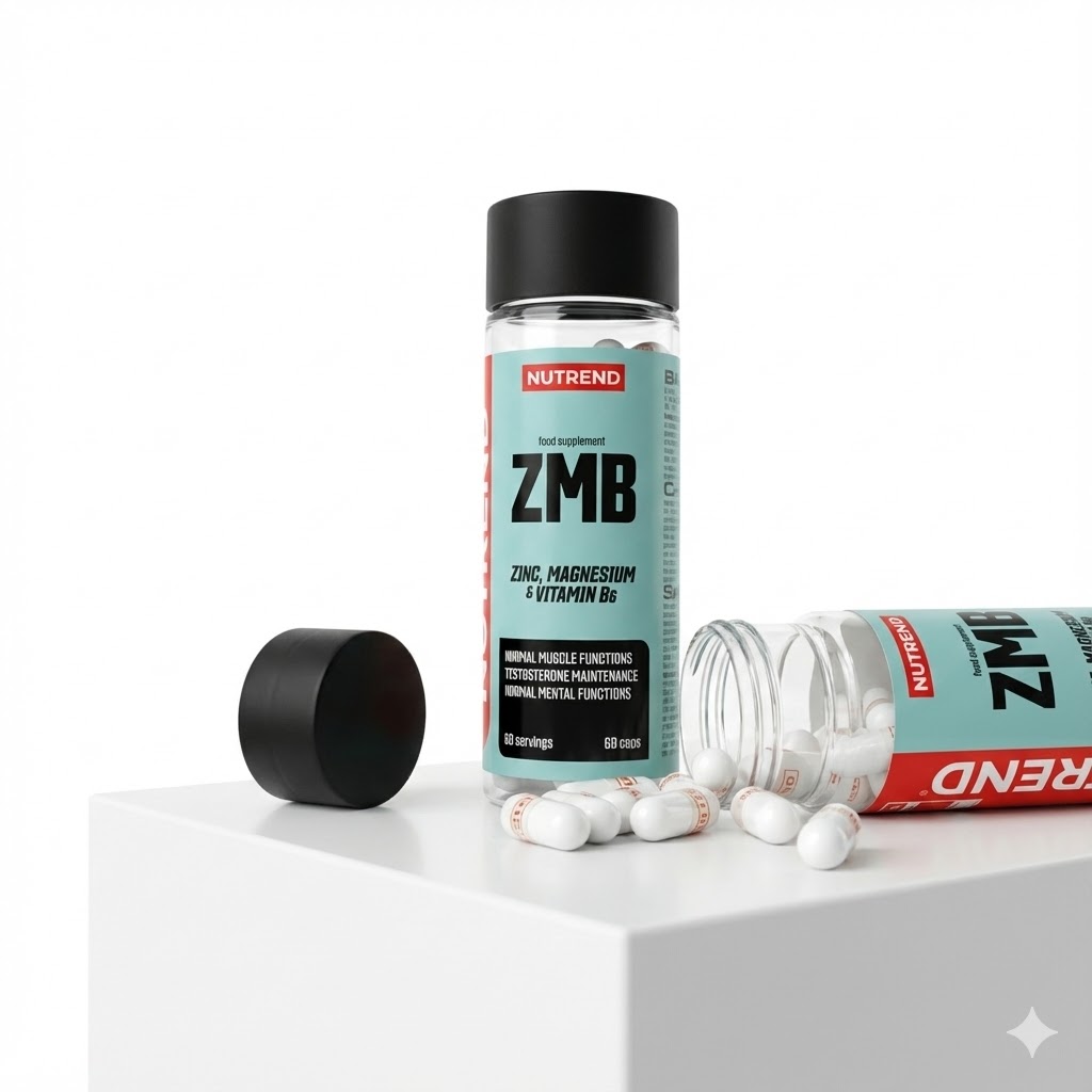 Nutrend ZMB – Zinc, Magnésium & Vitamine B6 | 60 Capsules