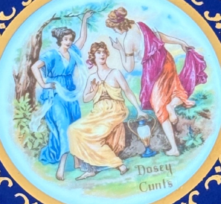 Nosey Cunts - Vintage Picture Plate