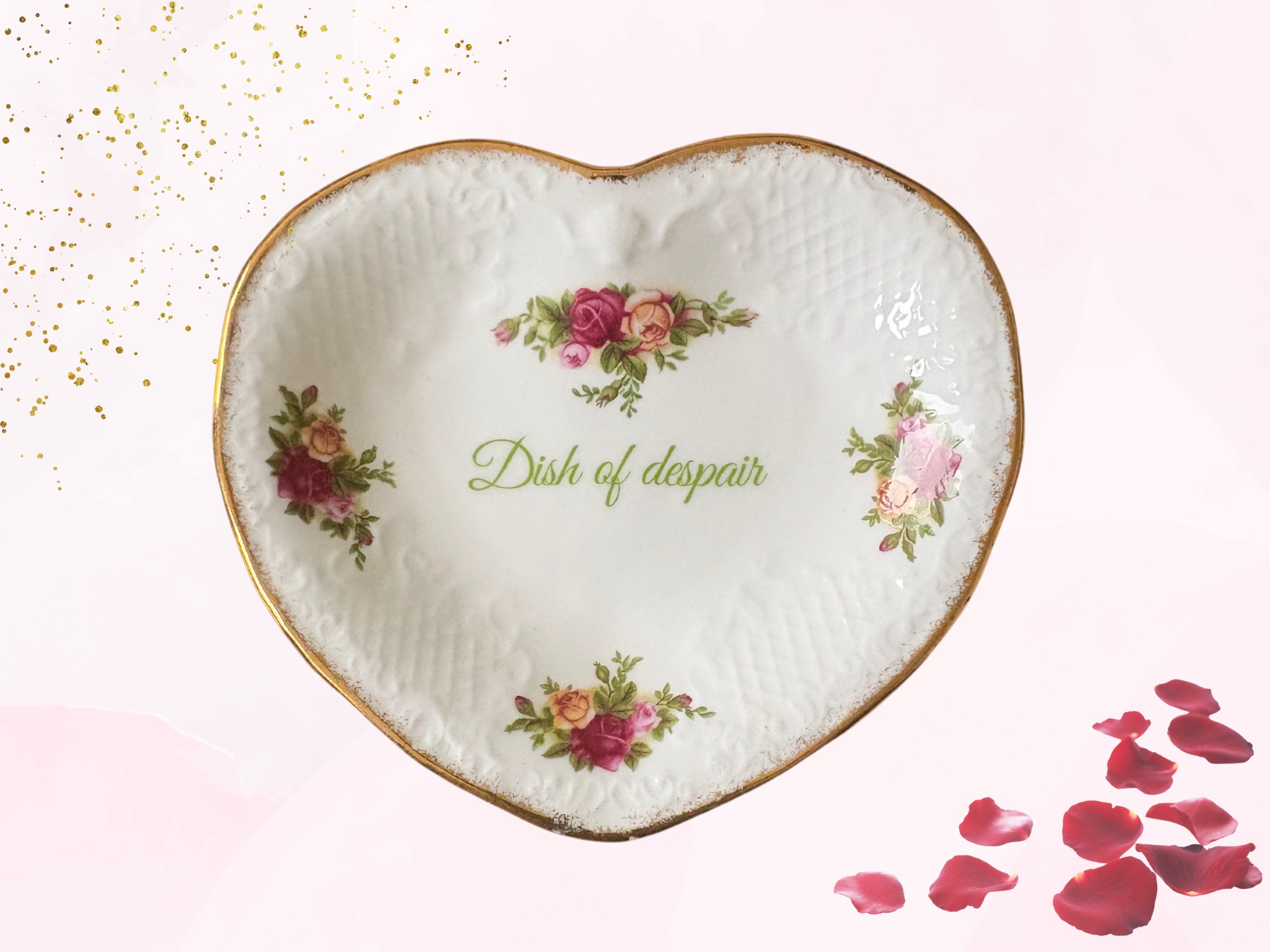 Dish of Despair – Vintage Trinket Dish