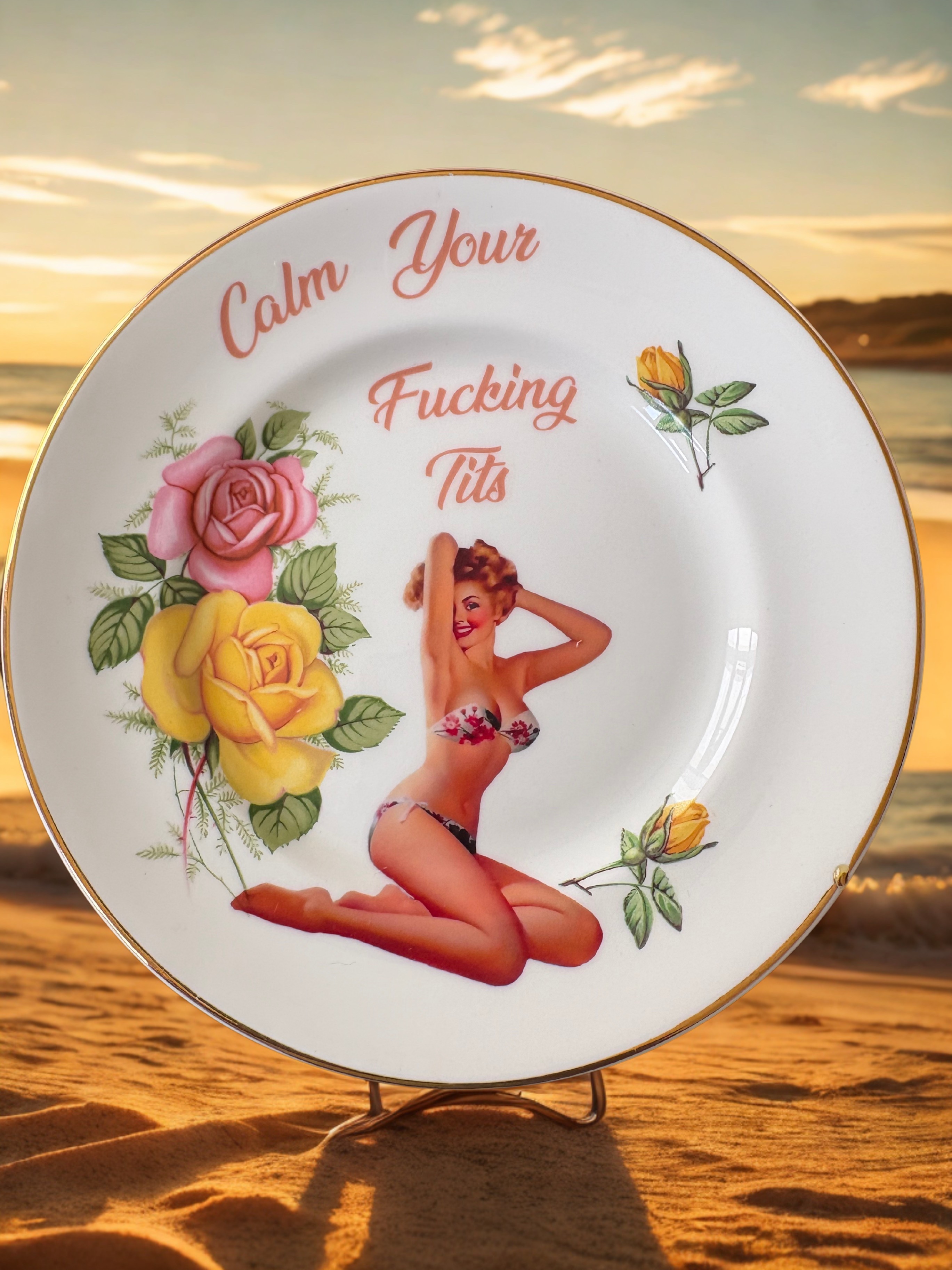 "Calm Your Fucking Tits"
