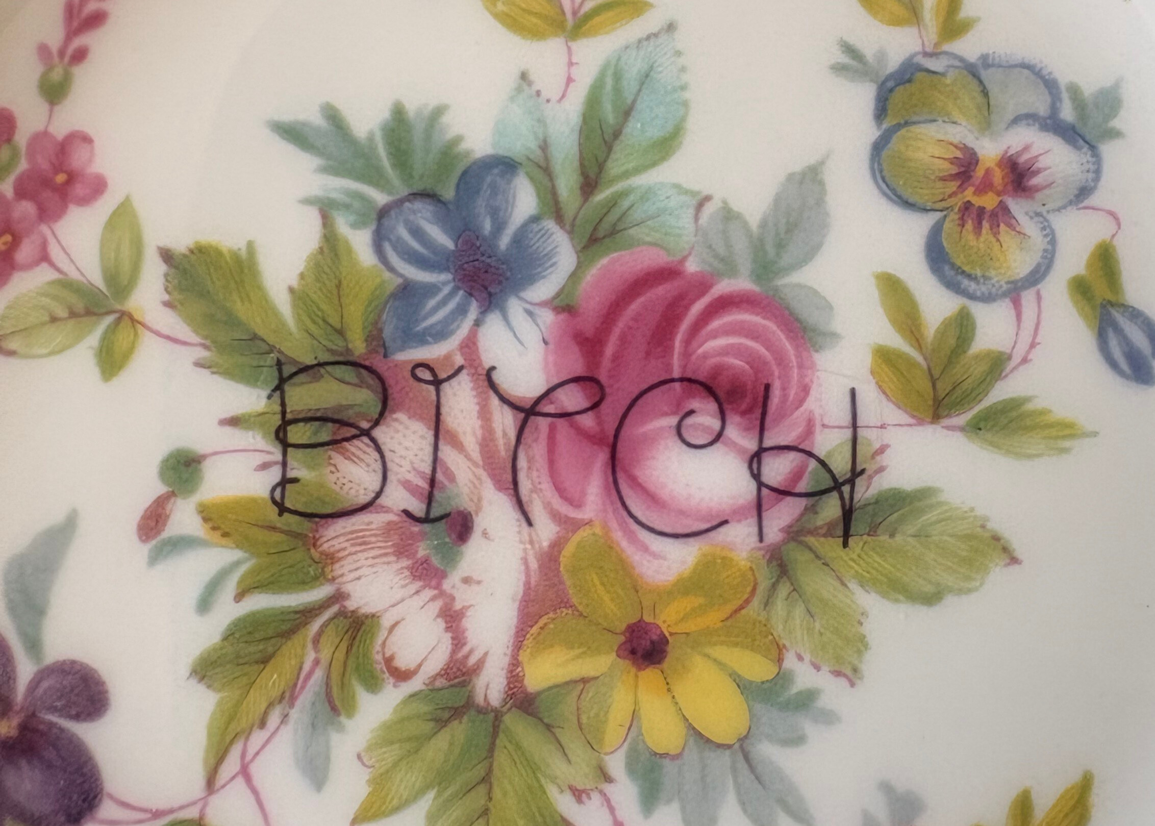 Bitch Trinket Plate