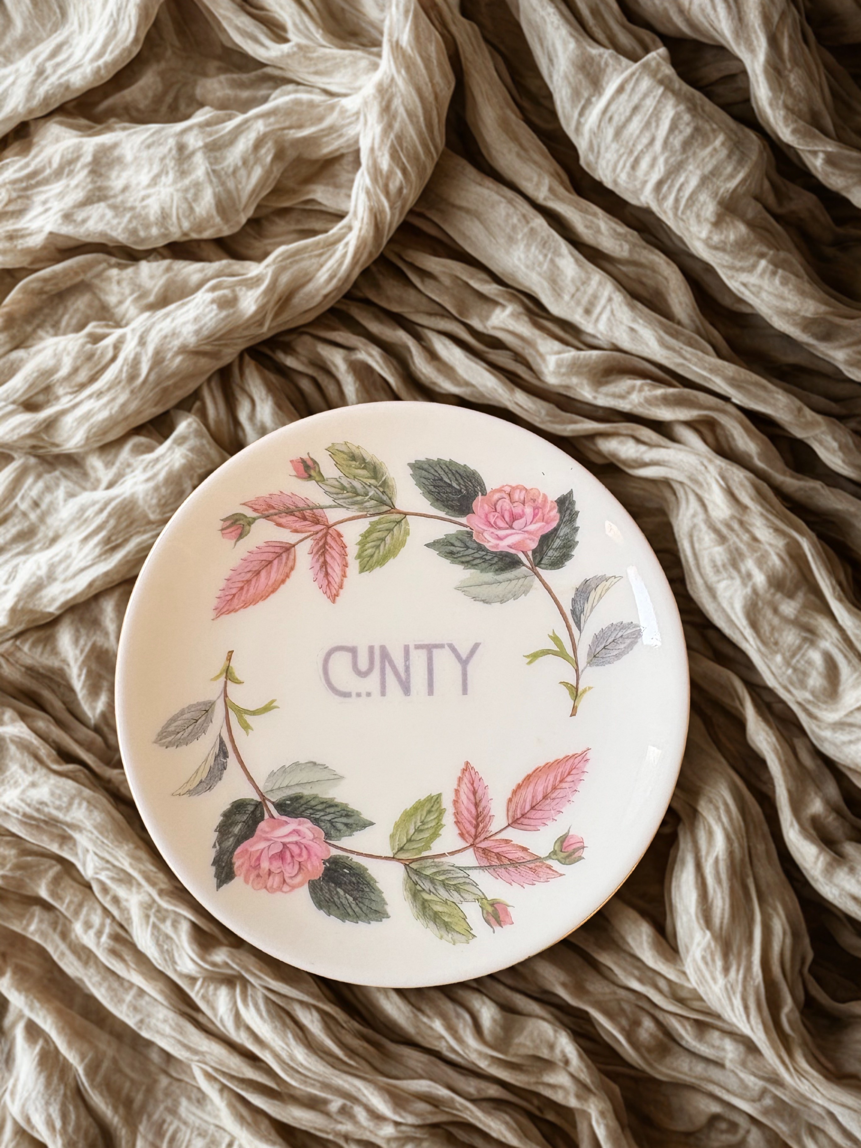 Cunty Wedgwood Trinket Plate