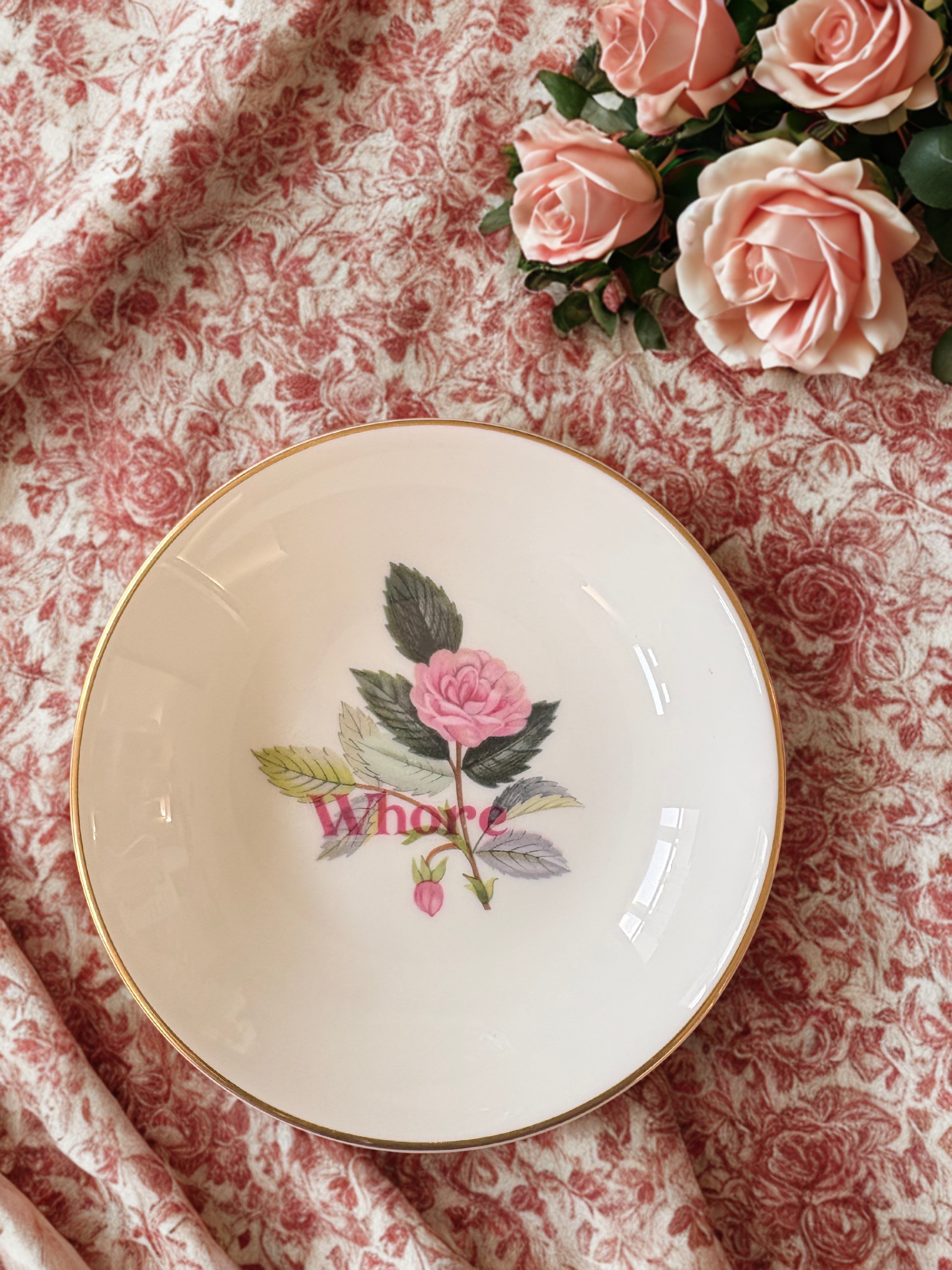 Whore - Trinket Plate