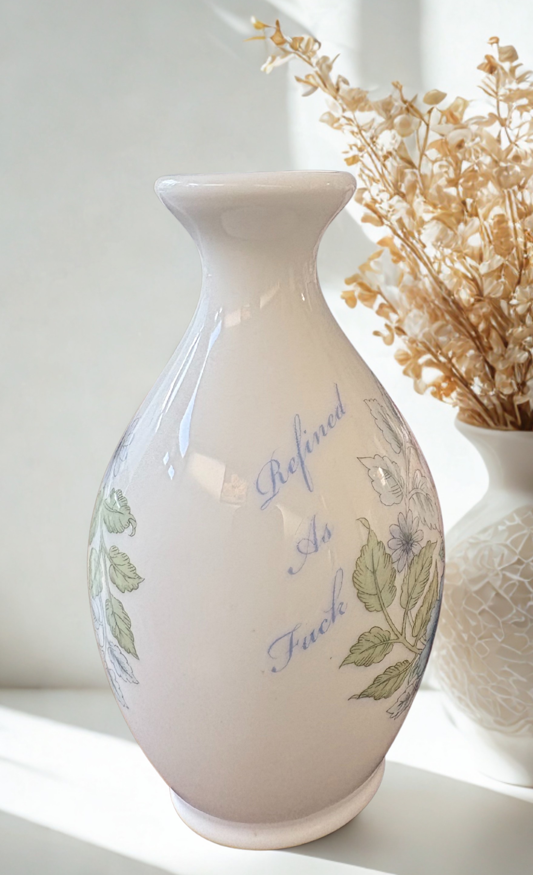 Refined As Fuck - Vintage Vase 