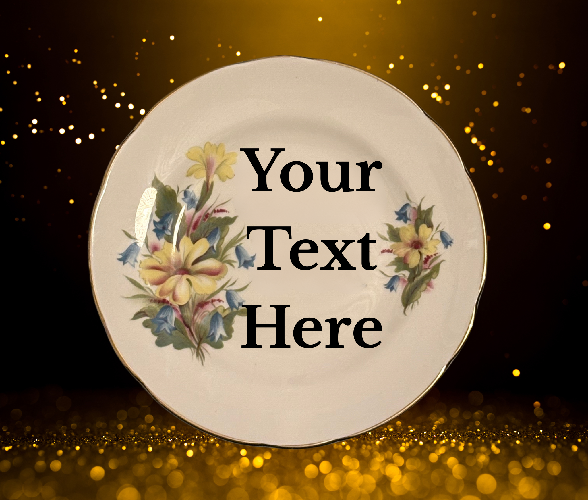 Custom Sass Medium Plate