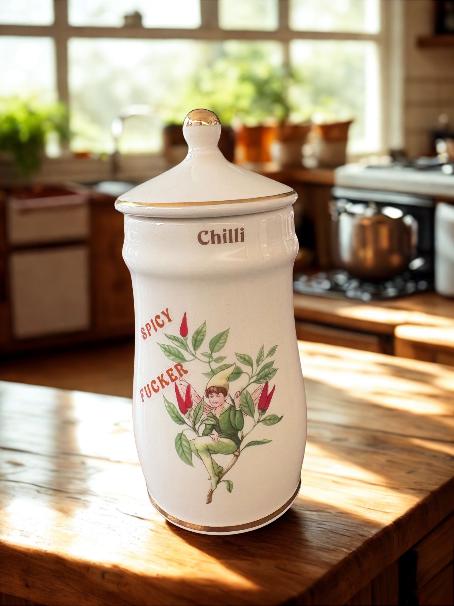 Spicy Fucker - Vintage Spice Jar