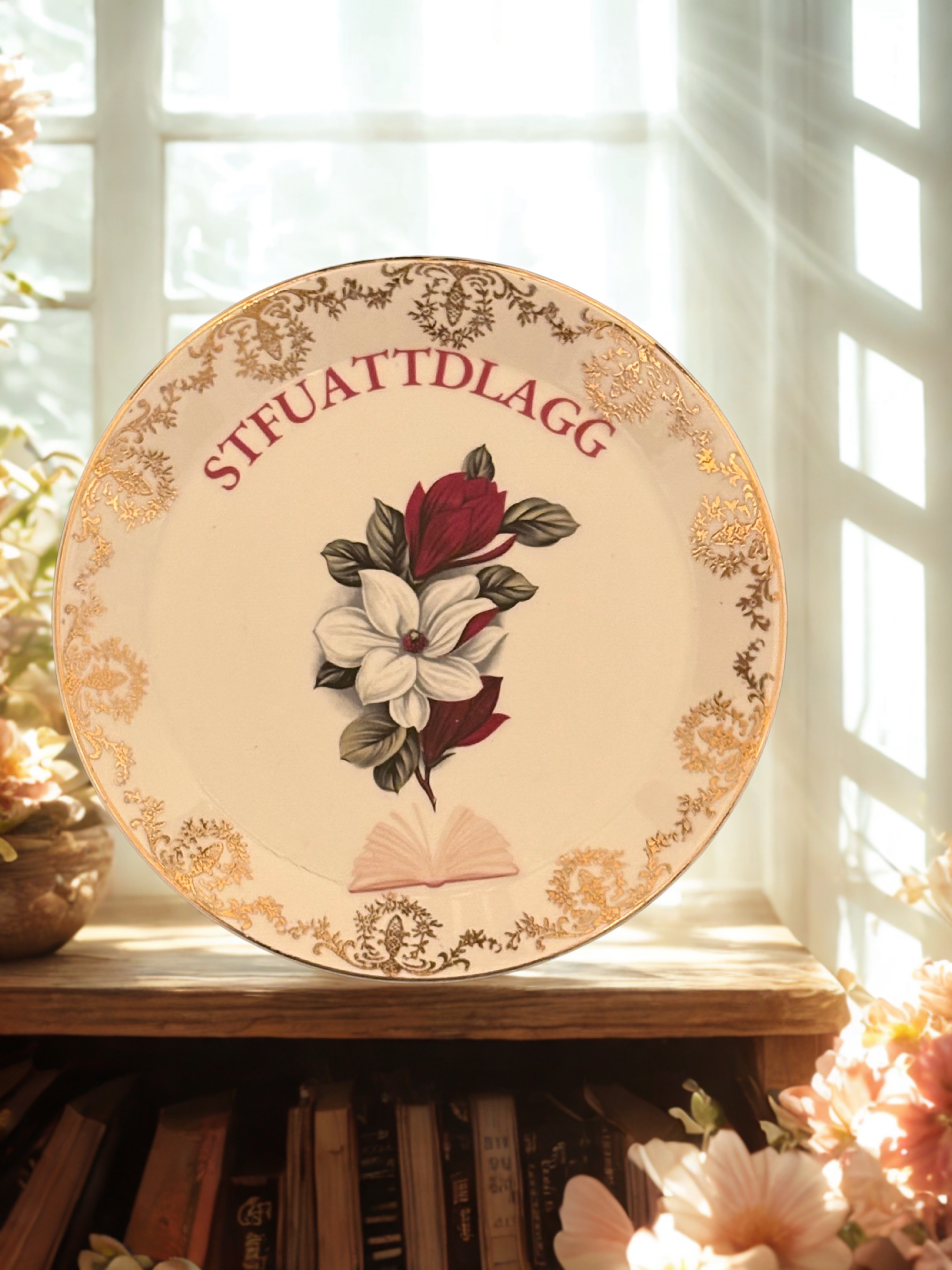 STFUATTDLAGG - Vintage China Plate