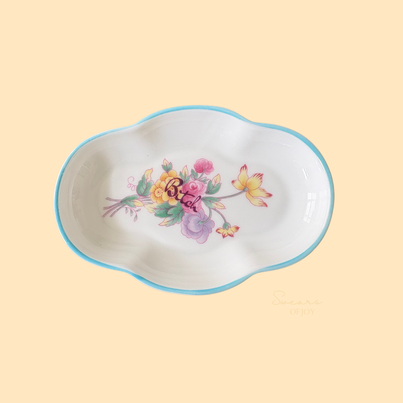 Bitch - Vintage Trinket Dish