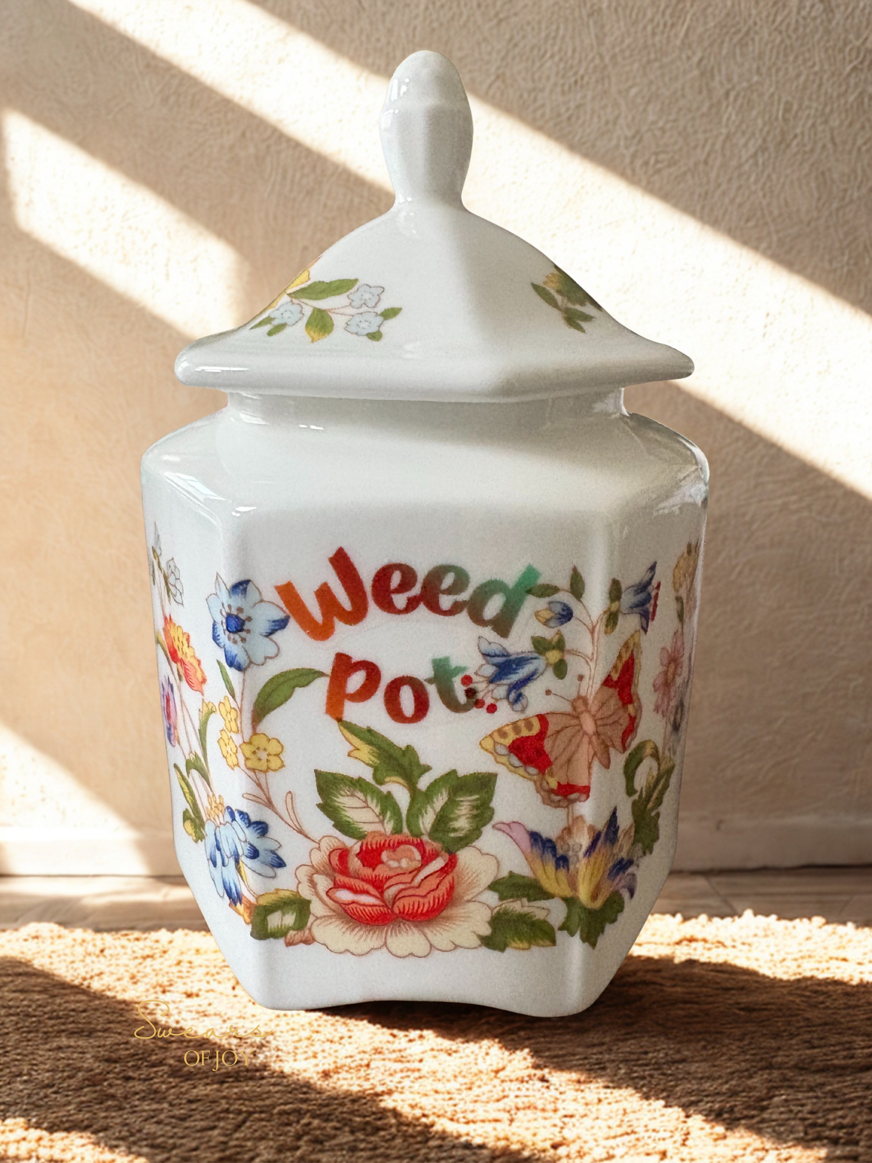 Weed Pot - Vintage Trinket Jar
