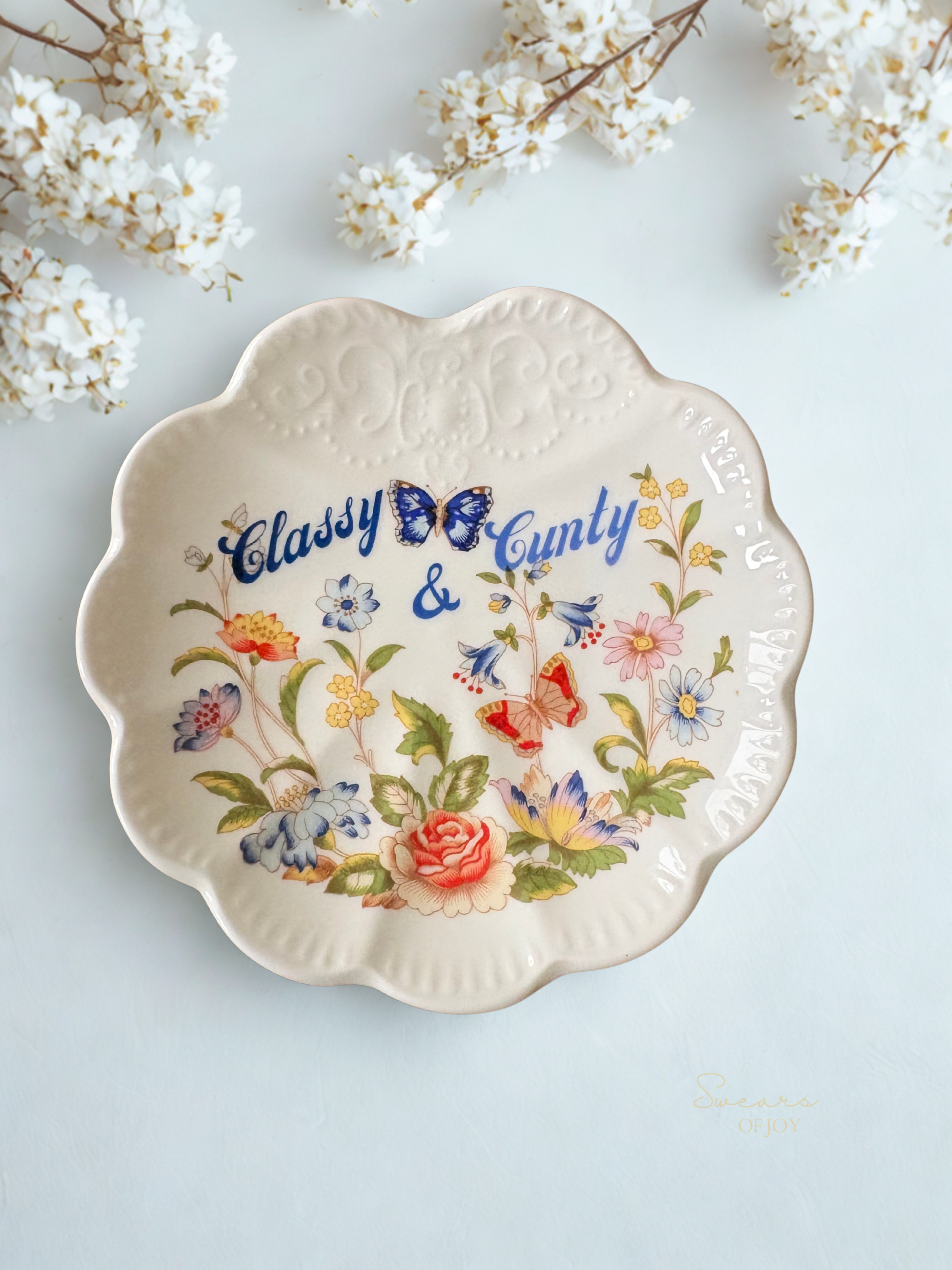 Classy - Vintage Trinket Plate