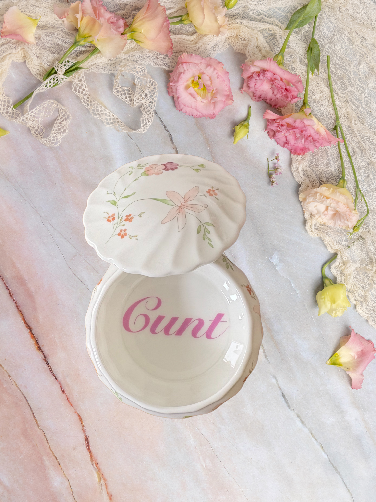 Cunt - Vintage Trinket Pot