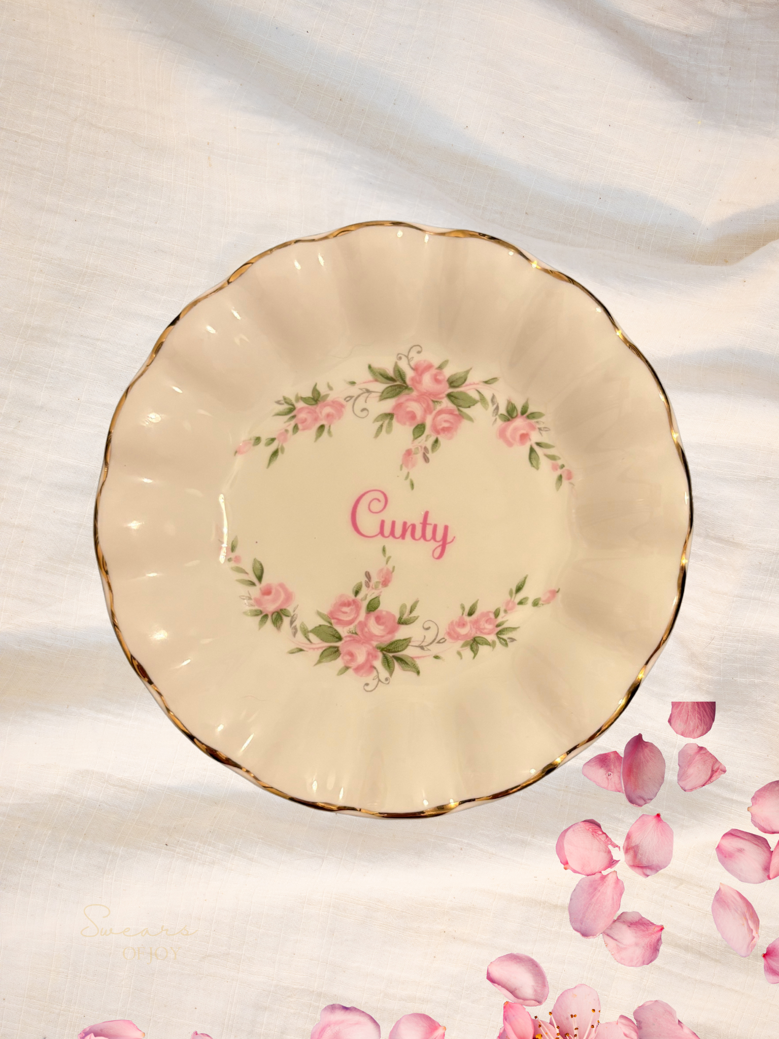 Cunty - Trinket Plate