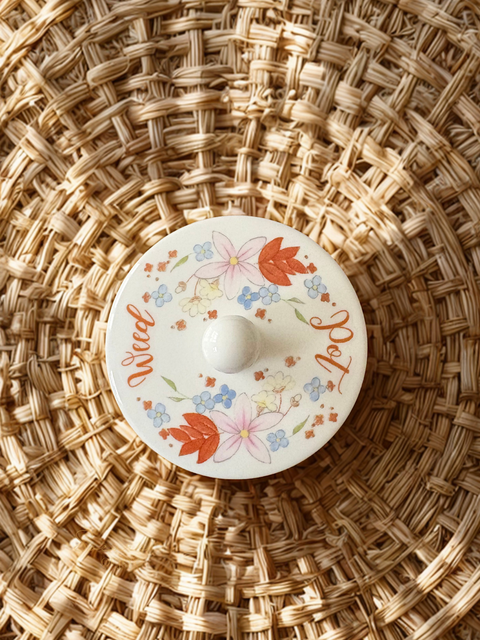 Weed Pot - Trinket with Lid