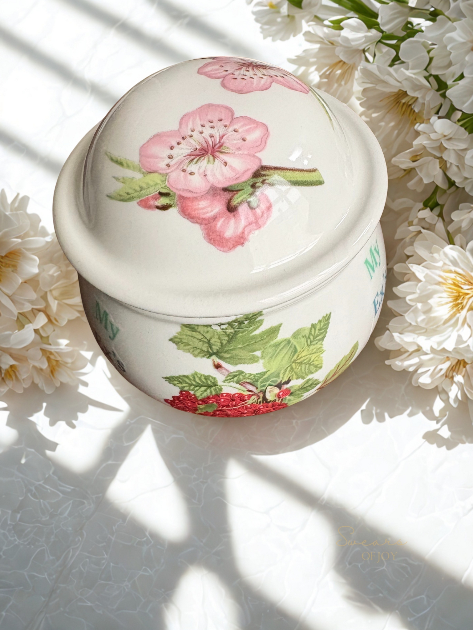 My Ex’s Ashes – Vintage Lidded Pot 