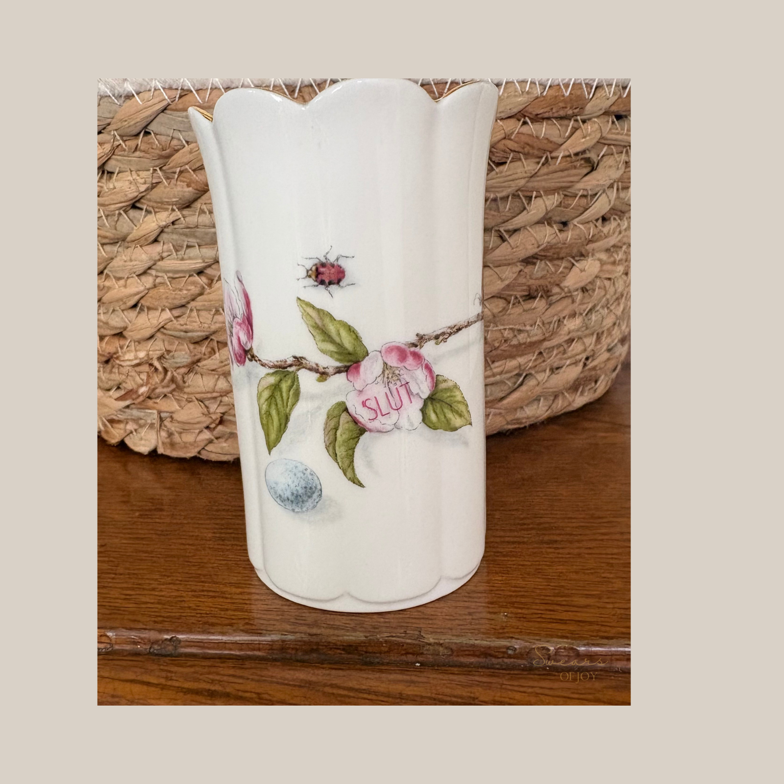 Slut - Vintage Bud Vase