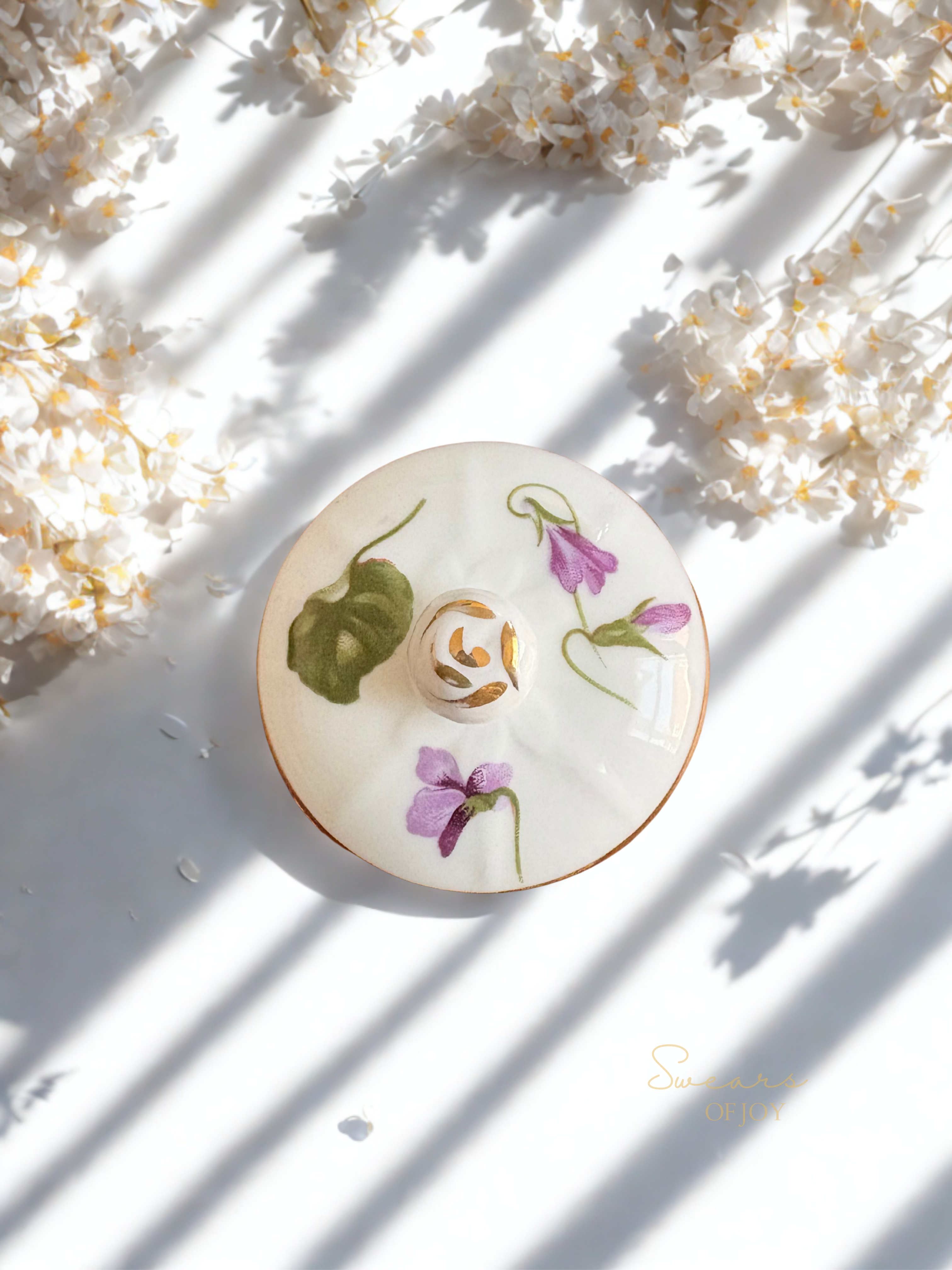 Nosey Cunt - Vintage Trinket Pot