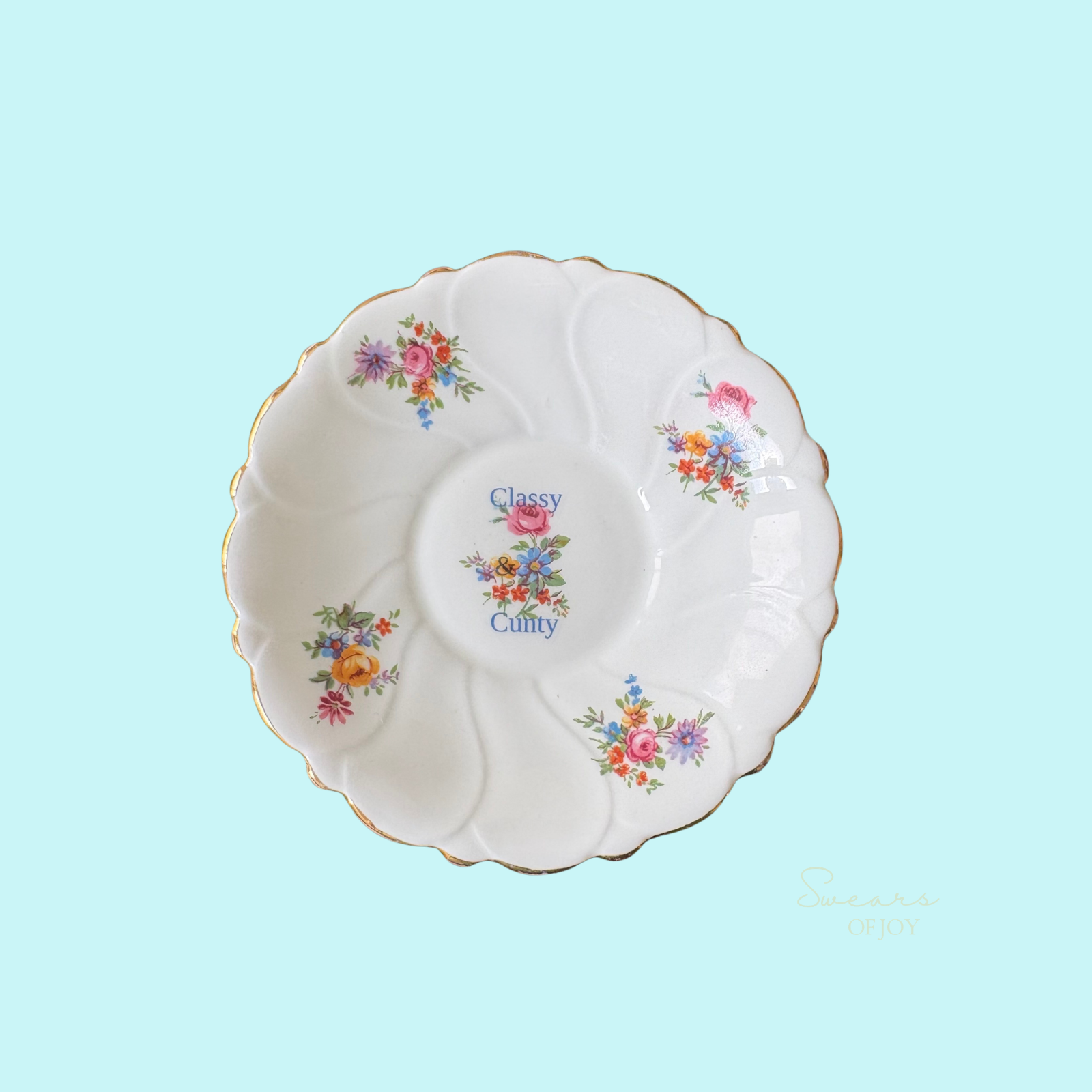 Classy & Cunty - Vintage Trinket Dish