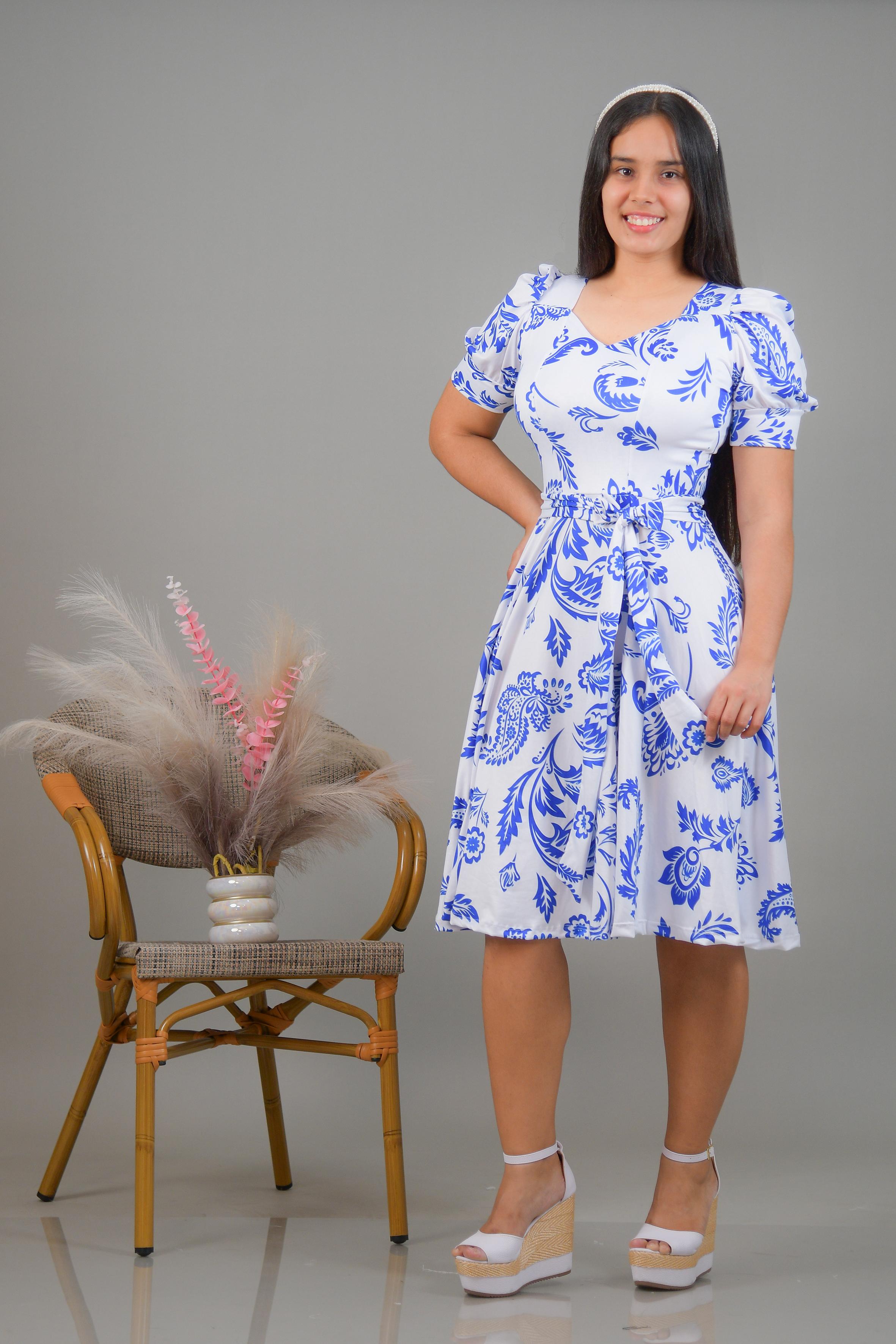 Ref 064 Vestidos de verano estampados