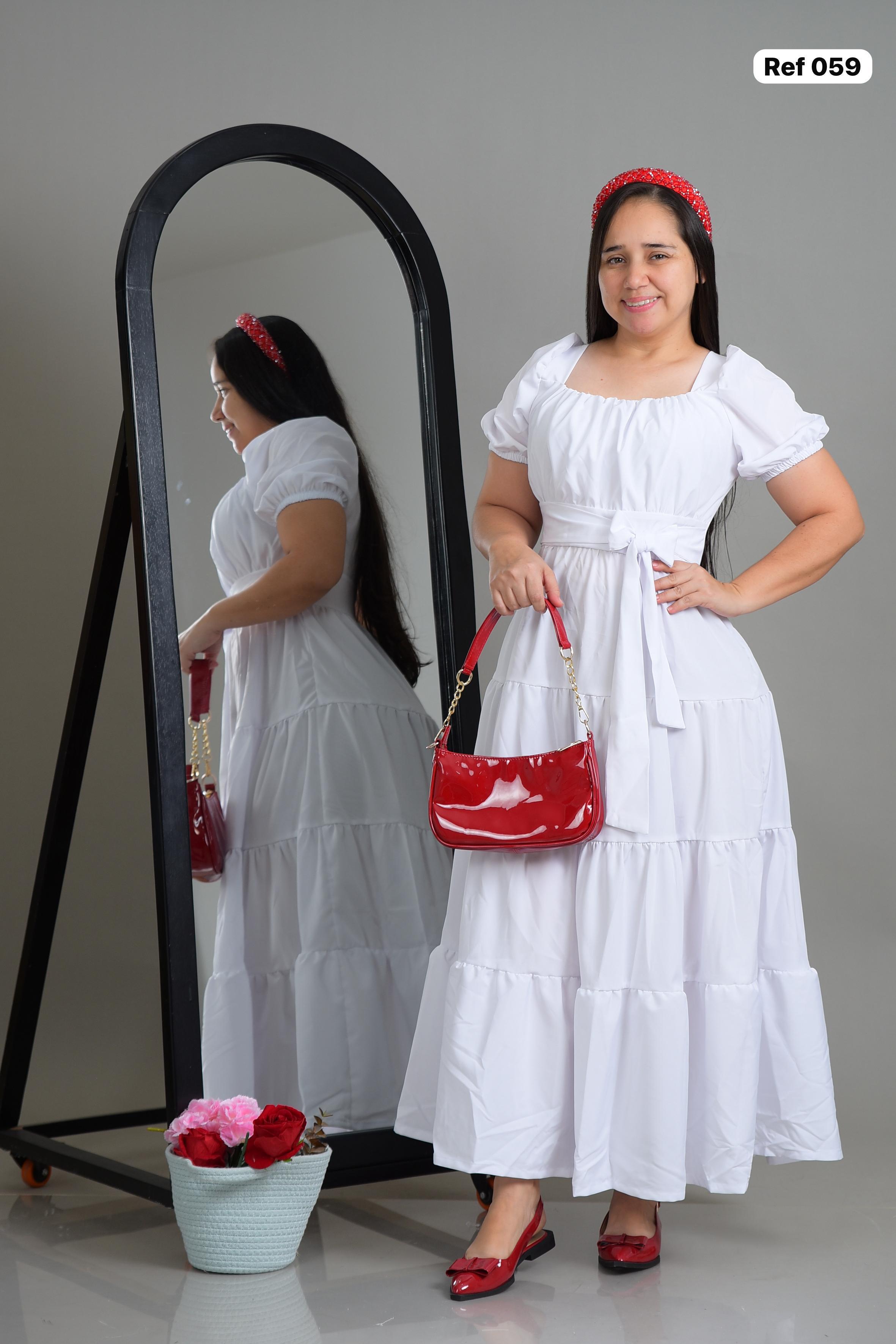 Ref 059 Vestido largo femenino