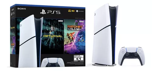 PlayStation 5 Slim Edição Digital com 2 Jogos