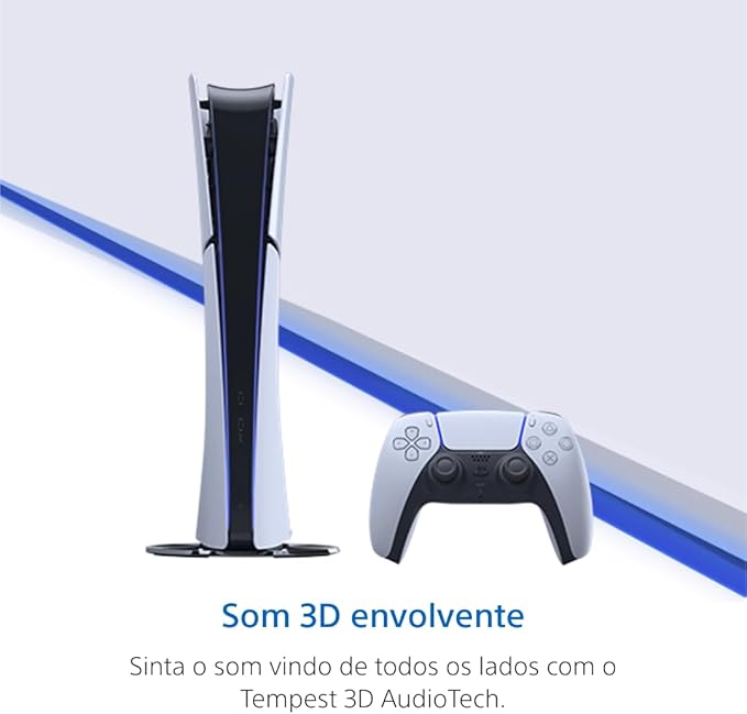 PlayStation 5 Slim Edição Digital com 2 Jogos
