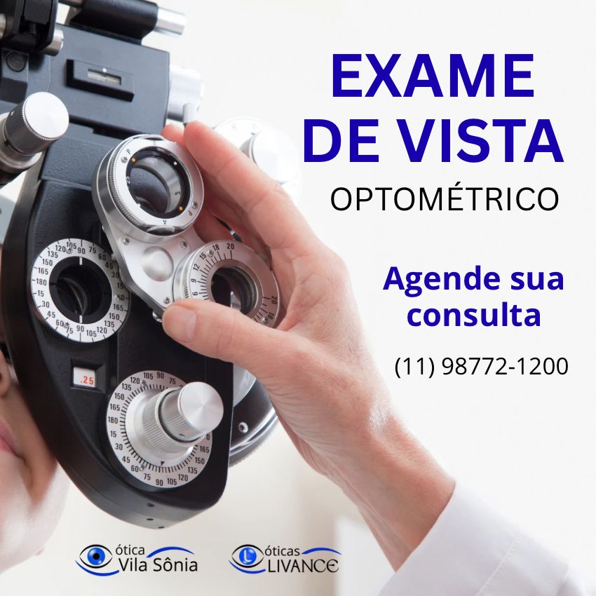 Exame de Vista Optométrico