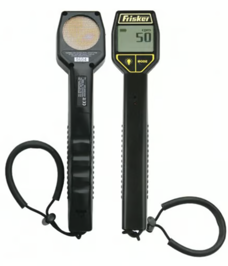 Frisker Radiation Detector - 0-50 mR/hr.